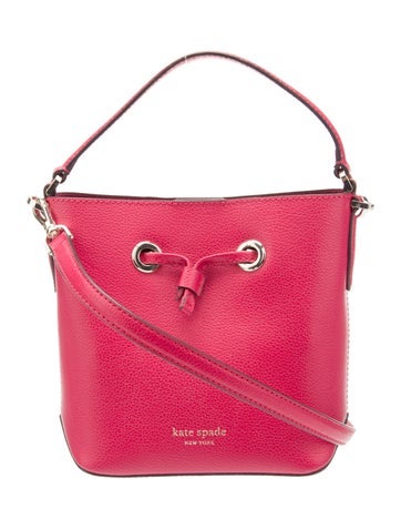 Kate Spade Leather Bucket Bag