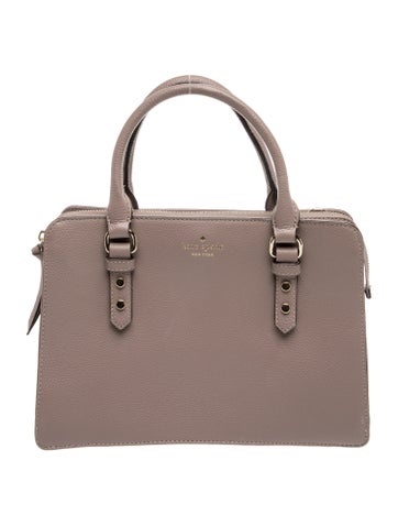Leather Top Handle Bag