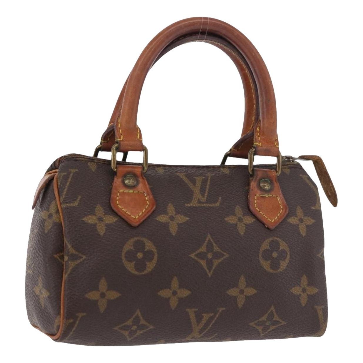 Nano Speedy / Mini HL leather handbag