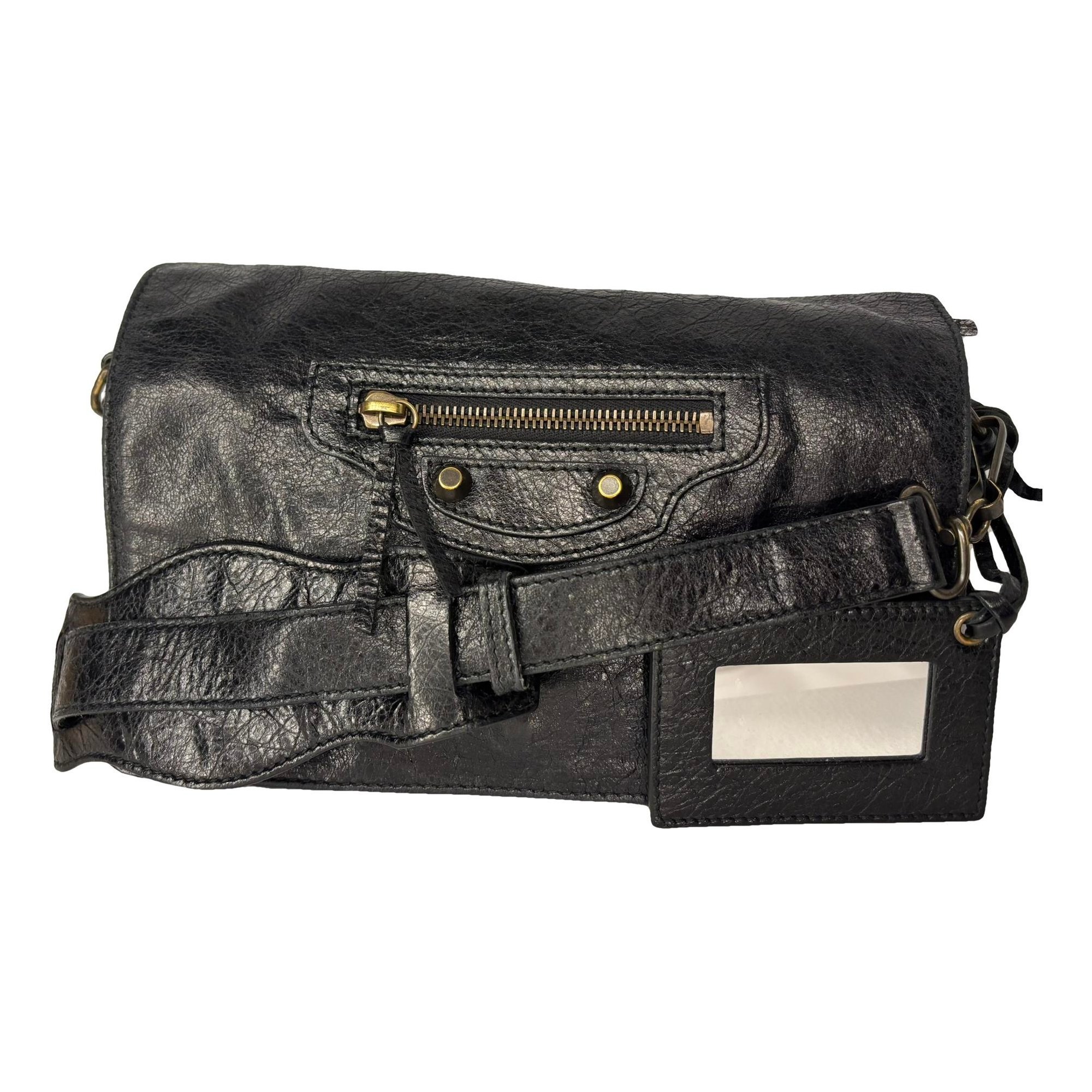 Leather crossbody bag