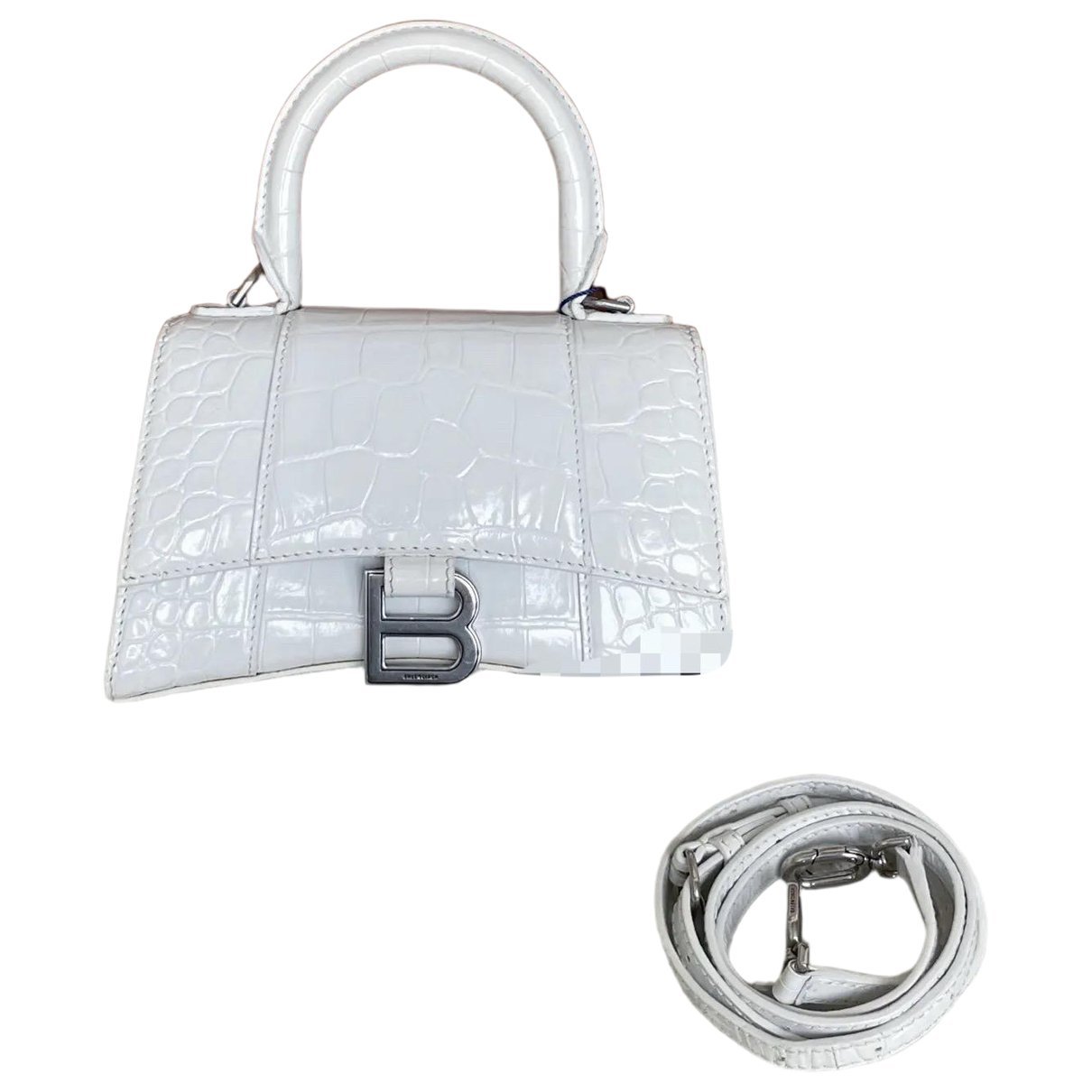 Balenciaga Hourglass leather crossbody bag