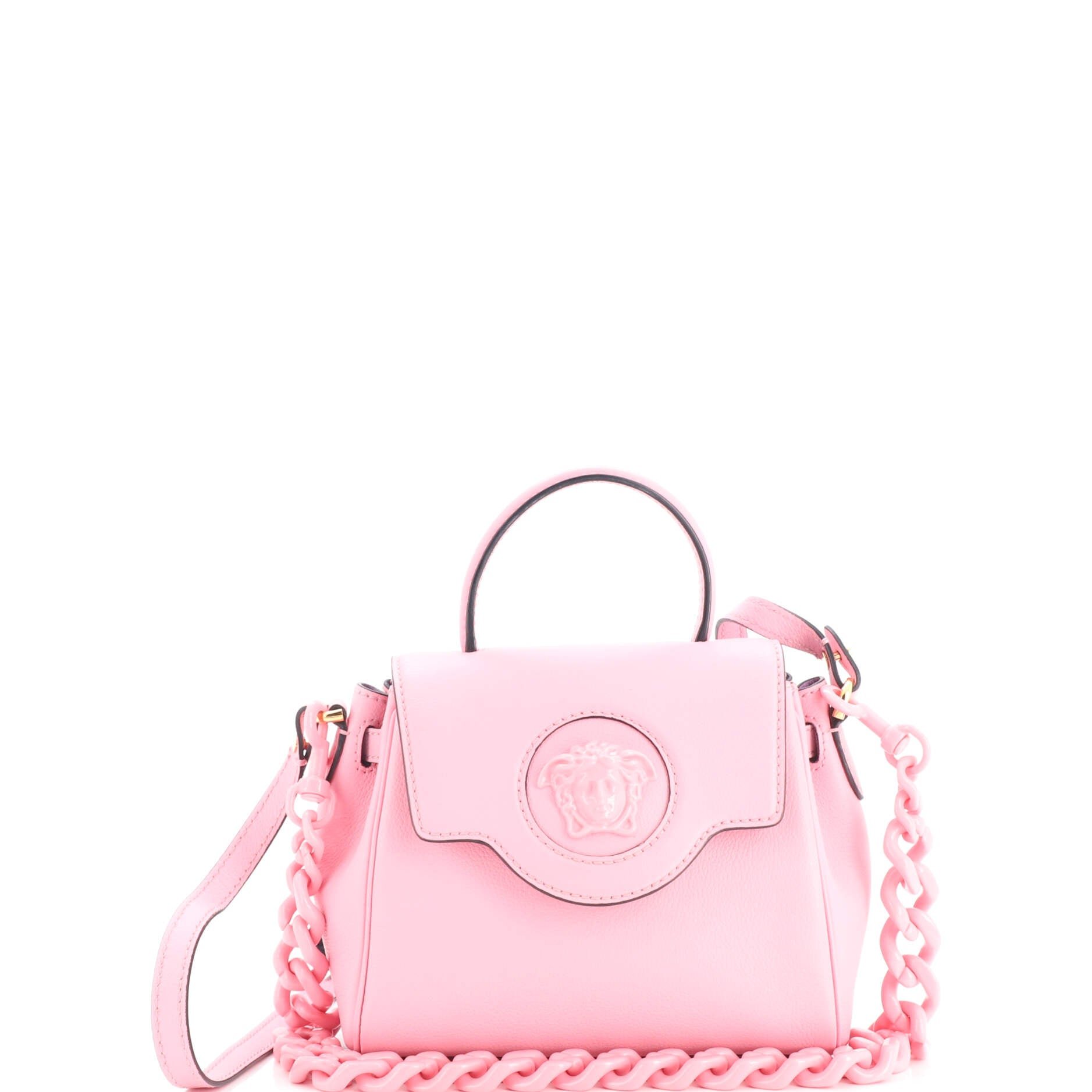 La Medusa Top Handle Bag Leather Small