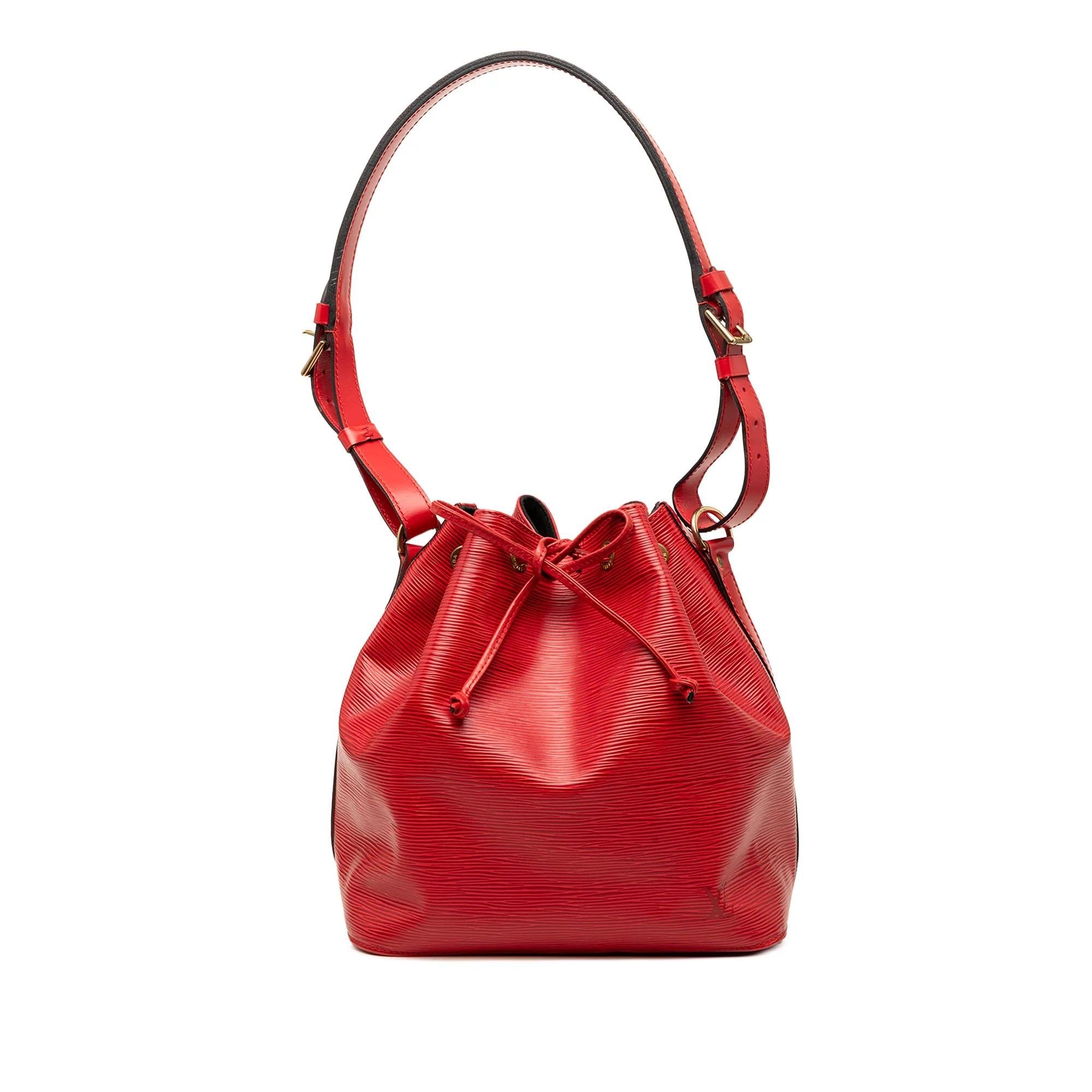 Bucket leather bag
