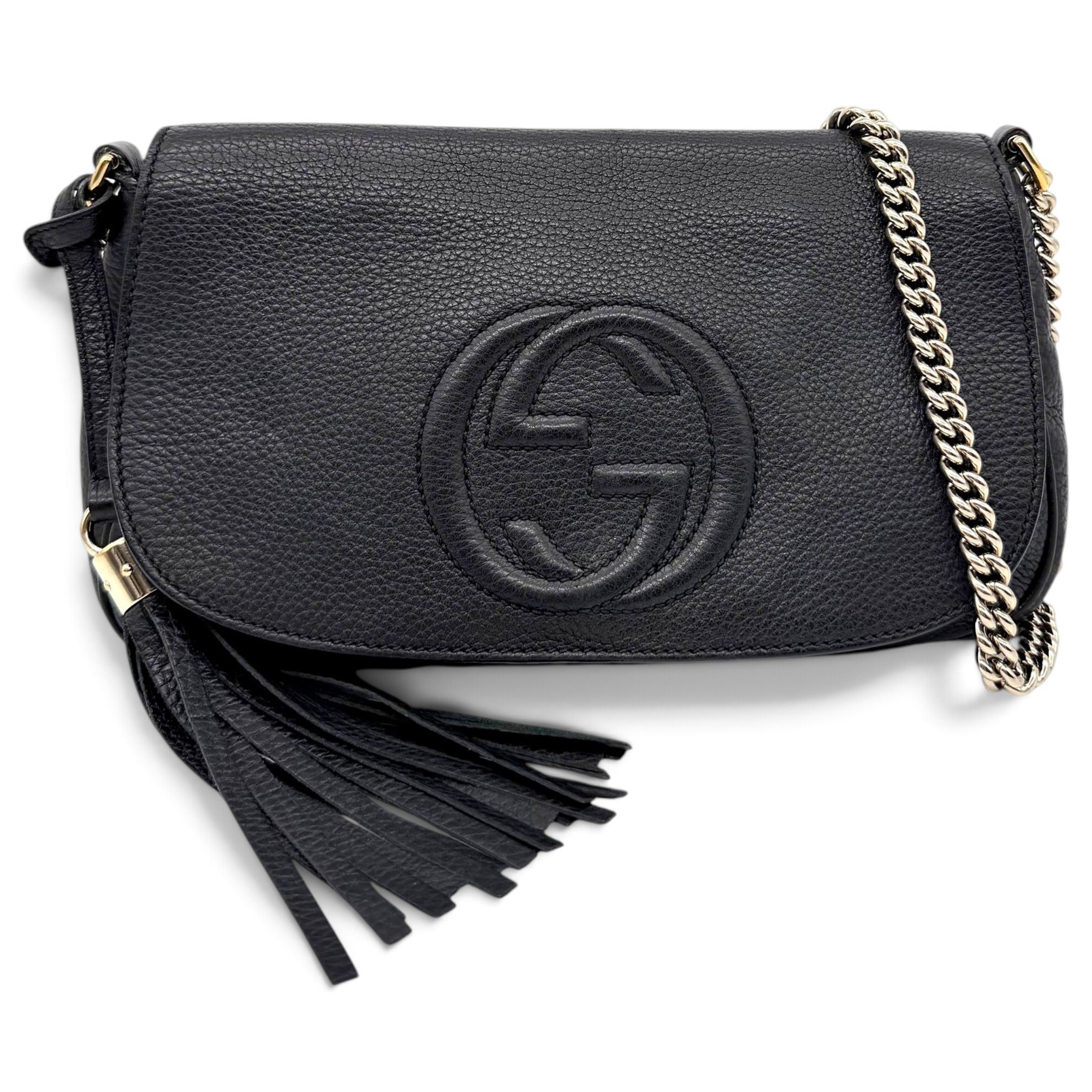 Soho Long Flap leather crossbody bag
