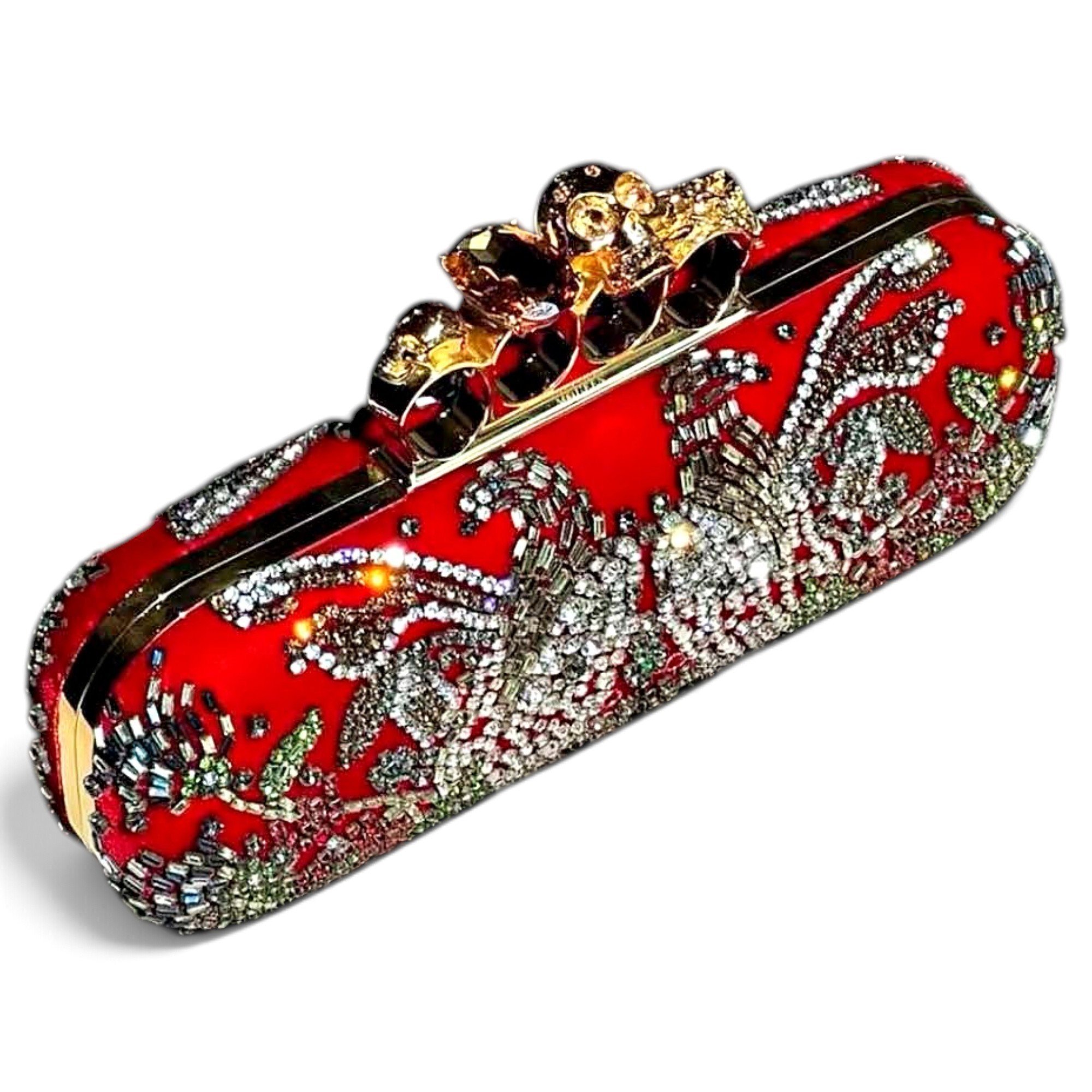Knuckle clutch bag