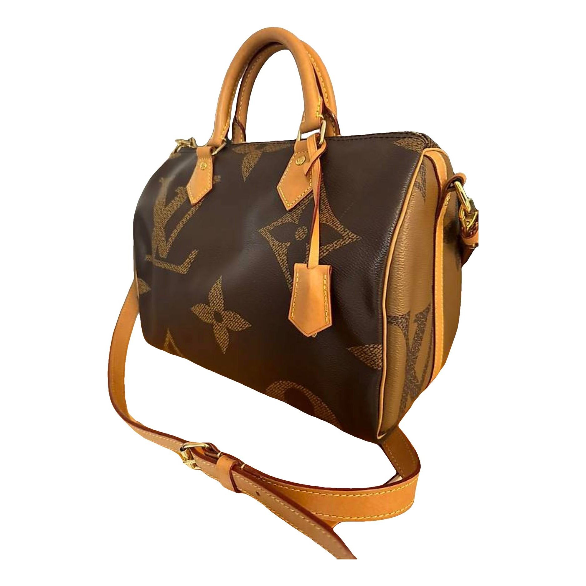 Speedy Bandoulière leather handbag