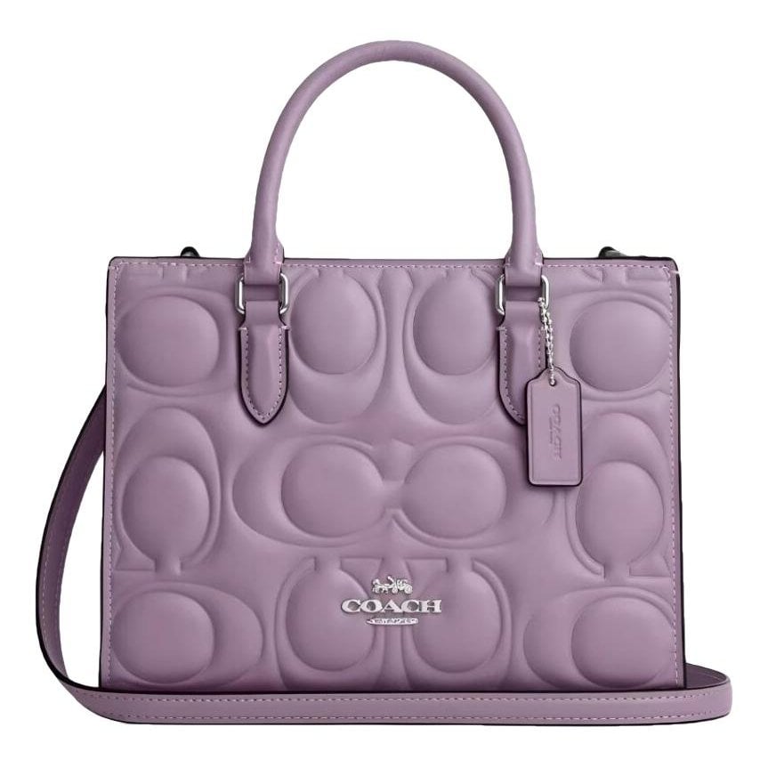 Leather tote