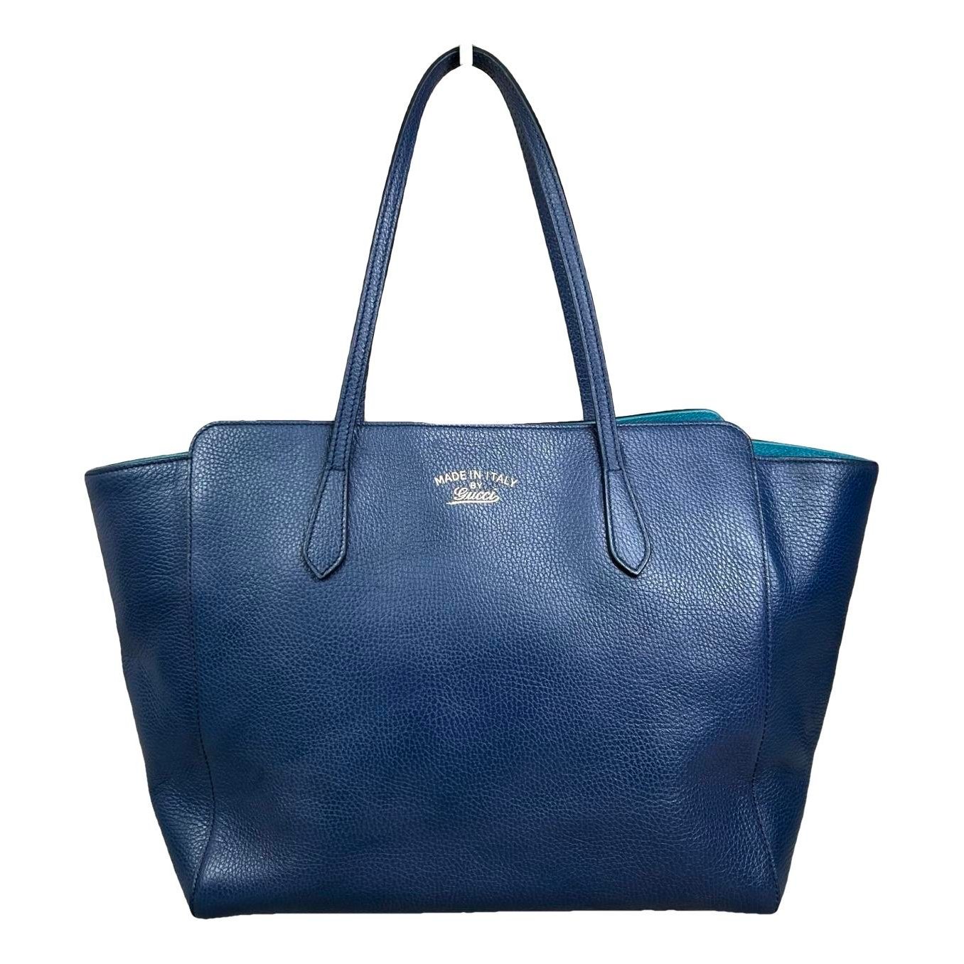 Swing leather handbag
