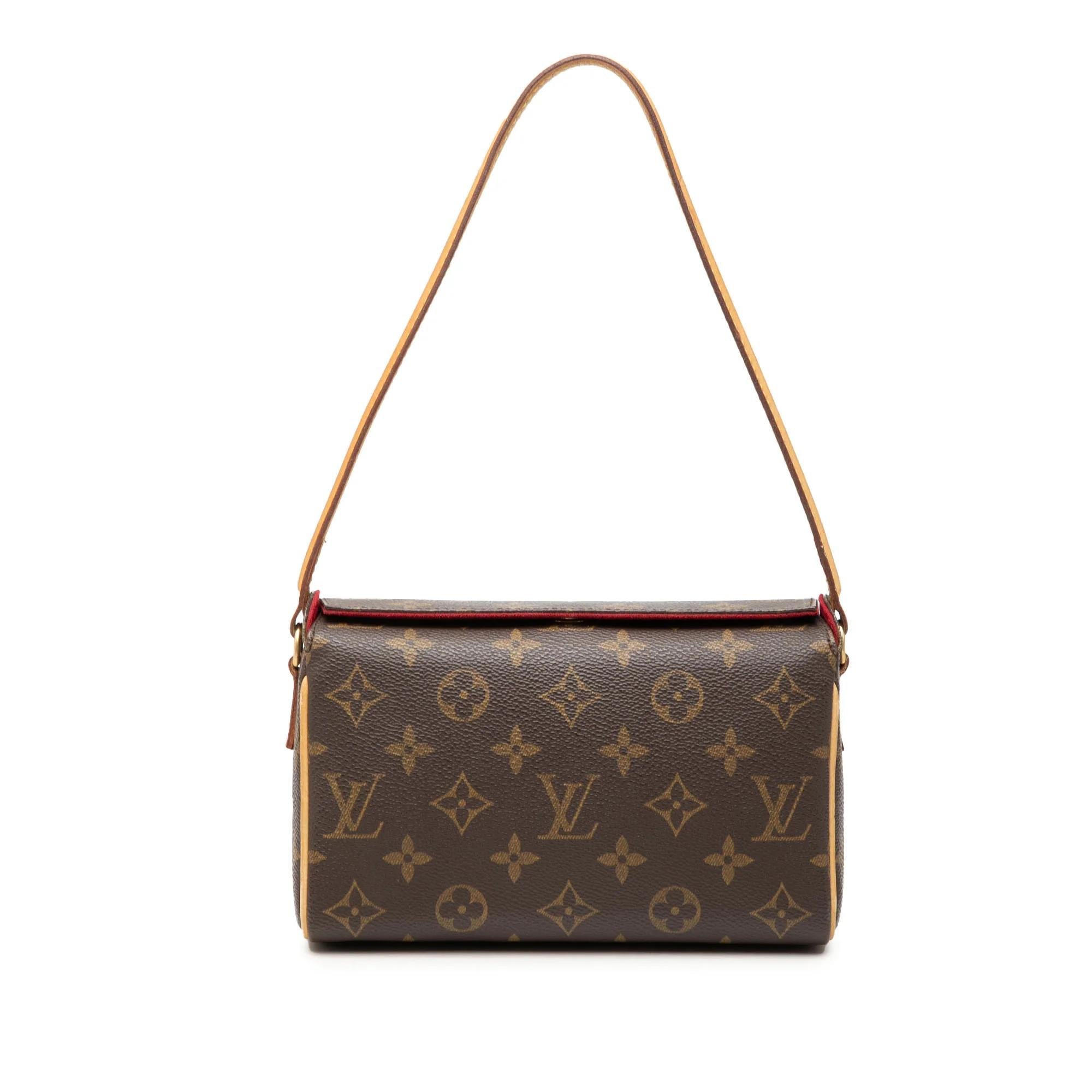 Recital leather handbag