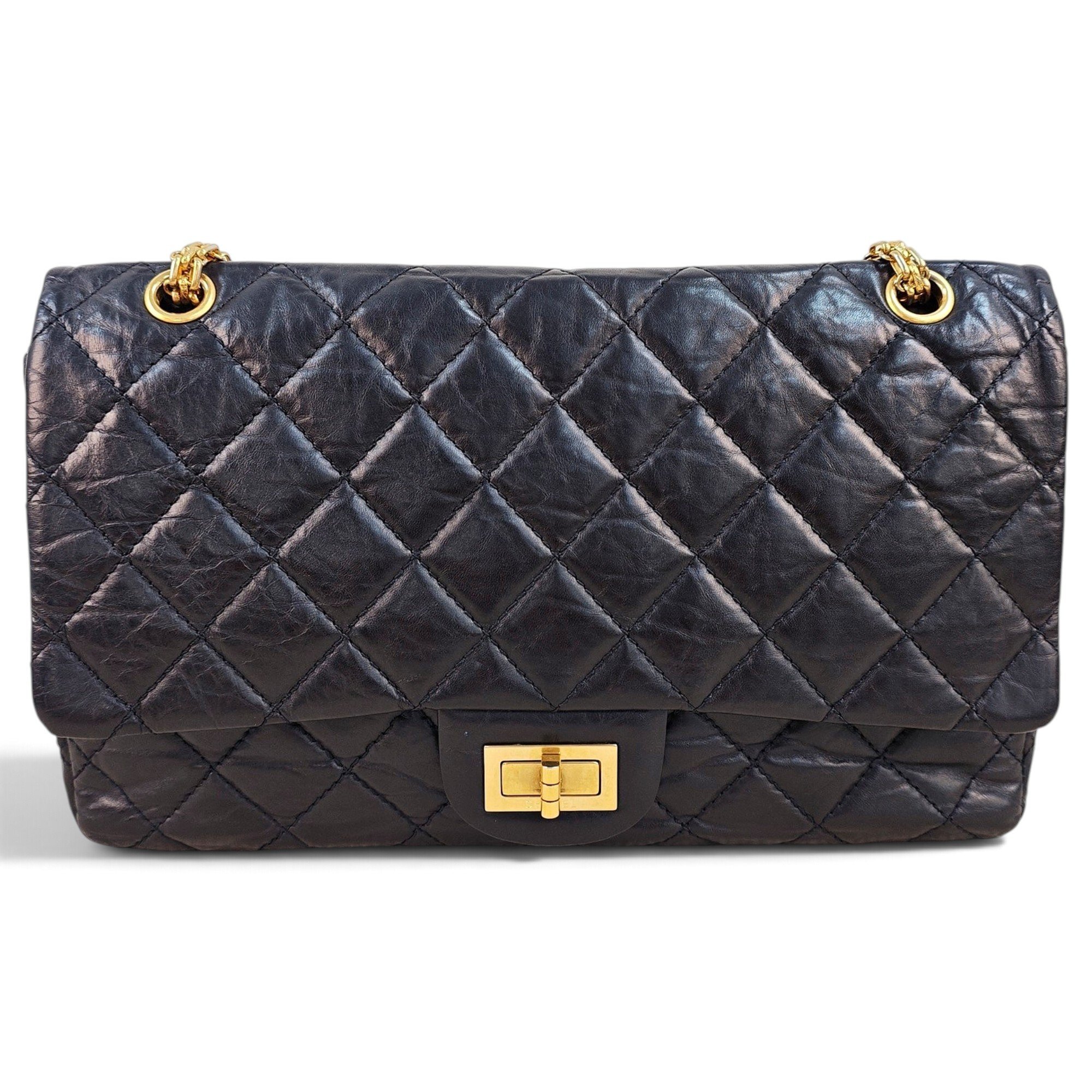 2.55 leather handbag