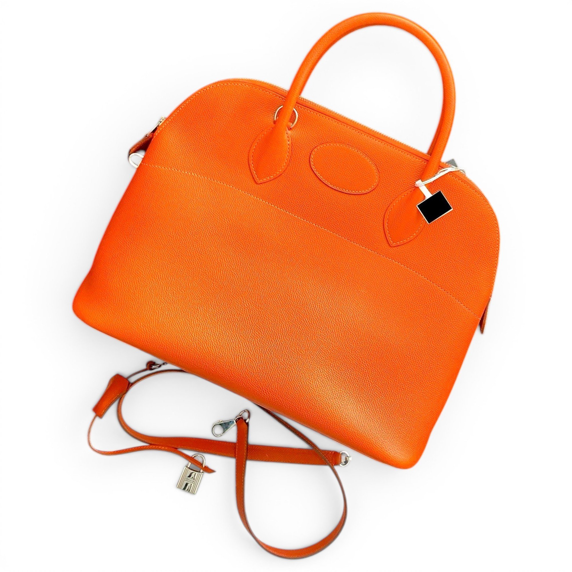 Bolide leather handbag