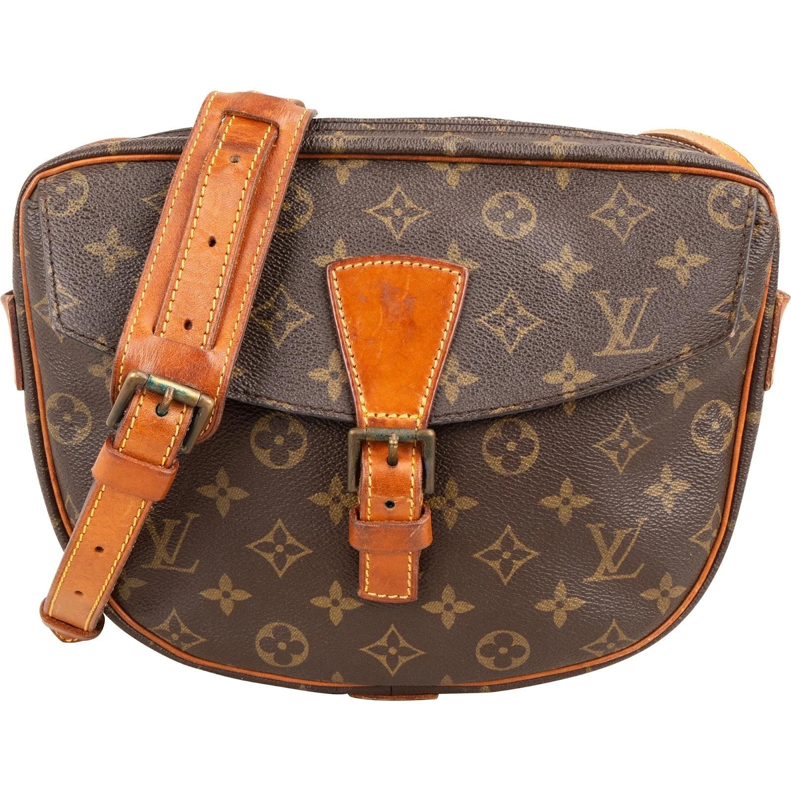 Jeune fille leather crossbody bag