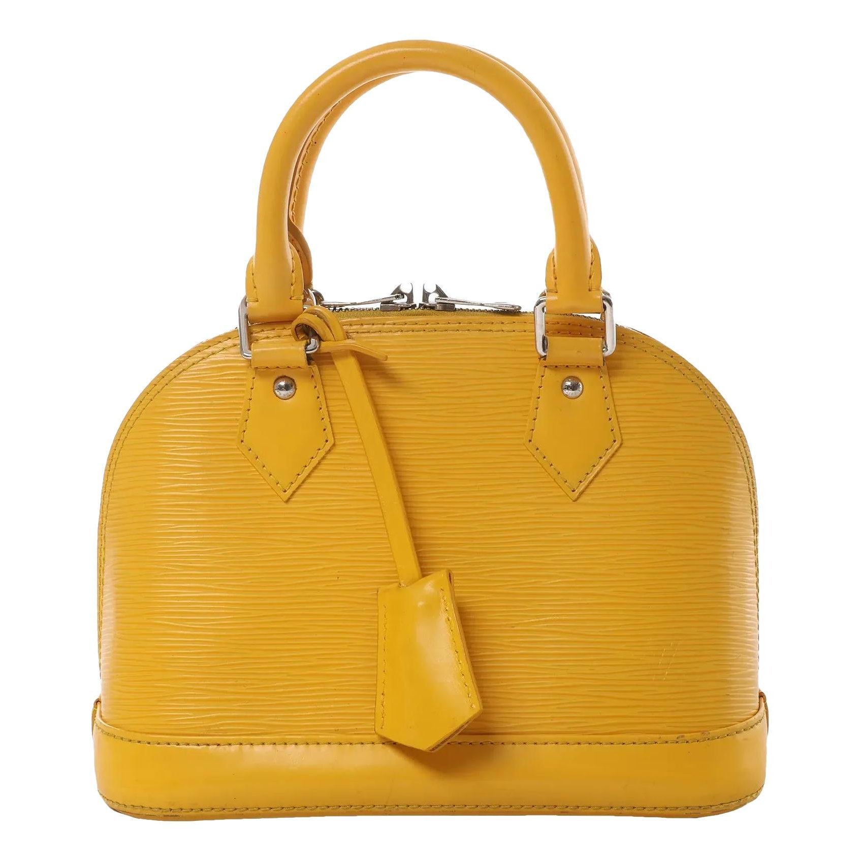 Alma leather handbag