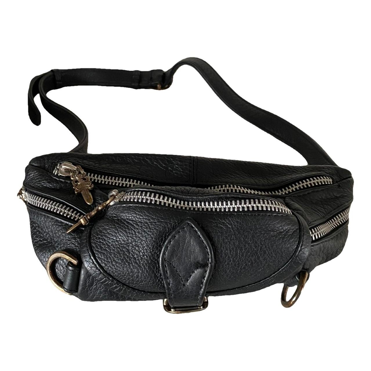 Leather crossbody bag