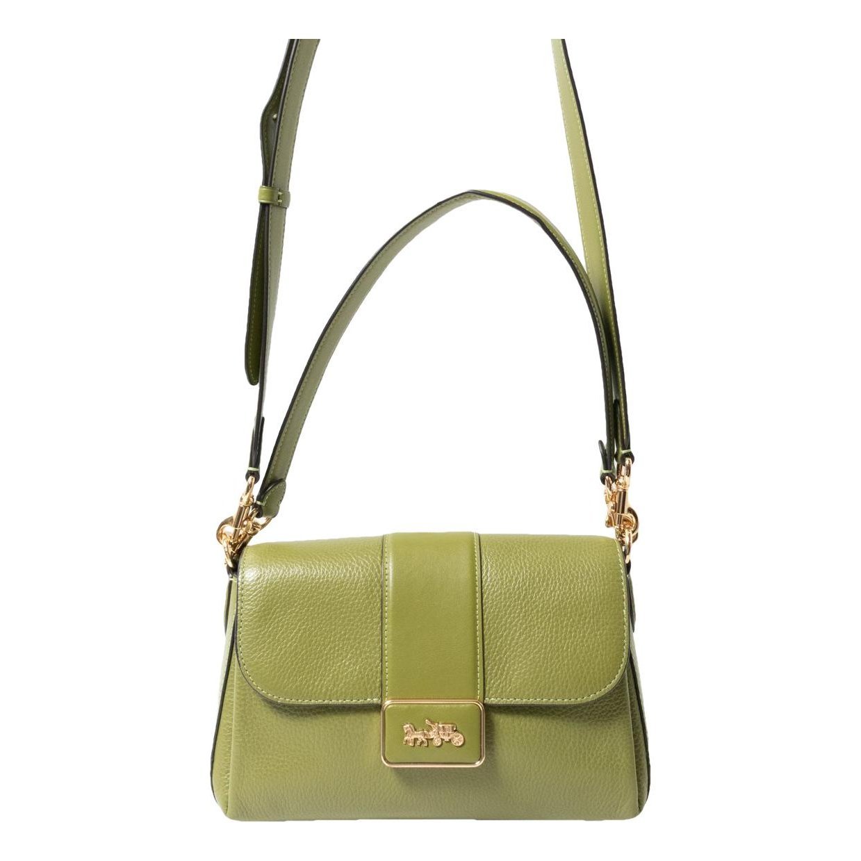 Leather crossbody bag