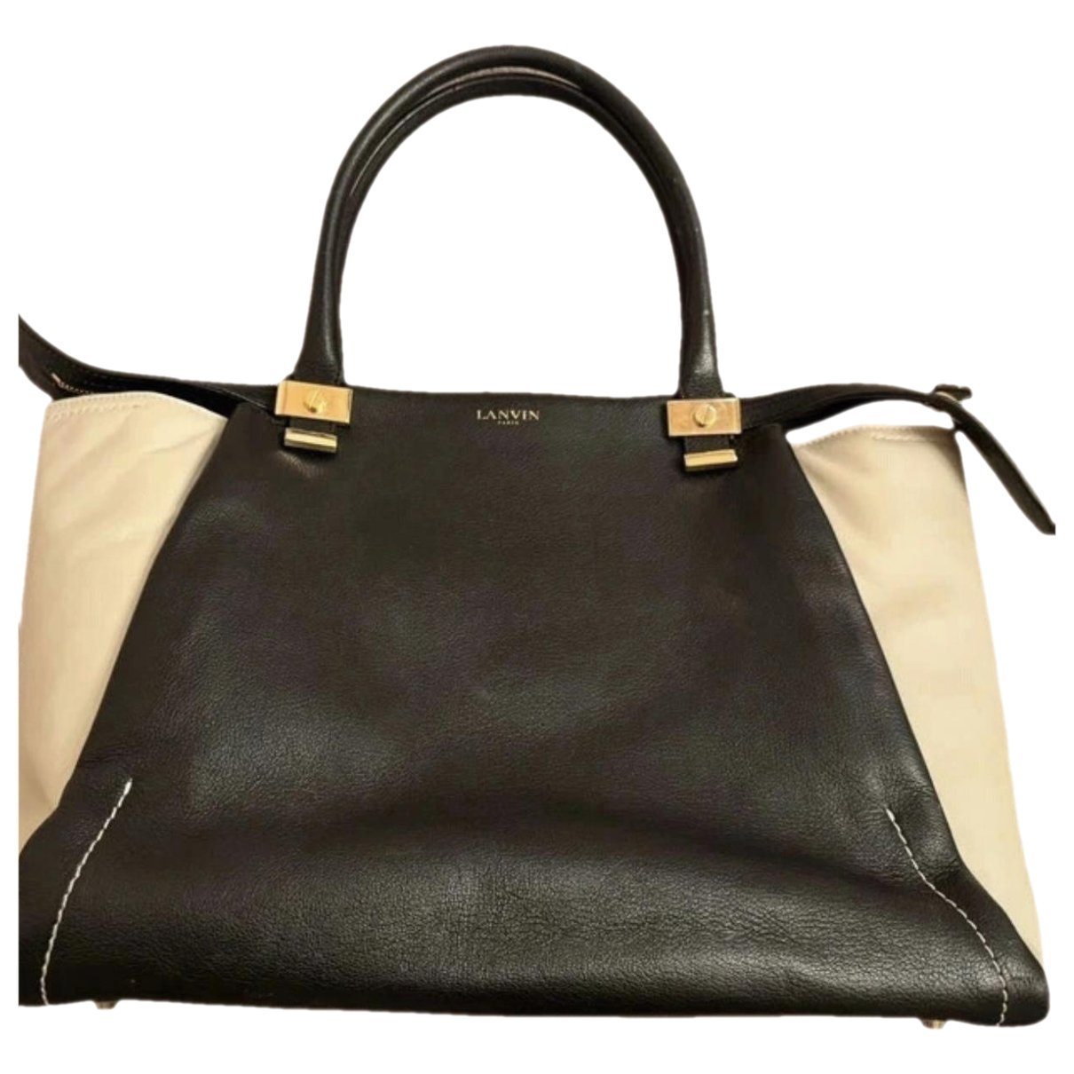 Leather tote