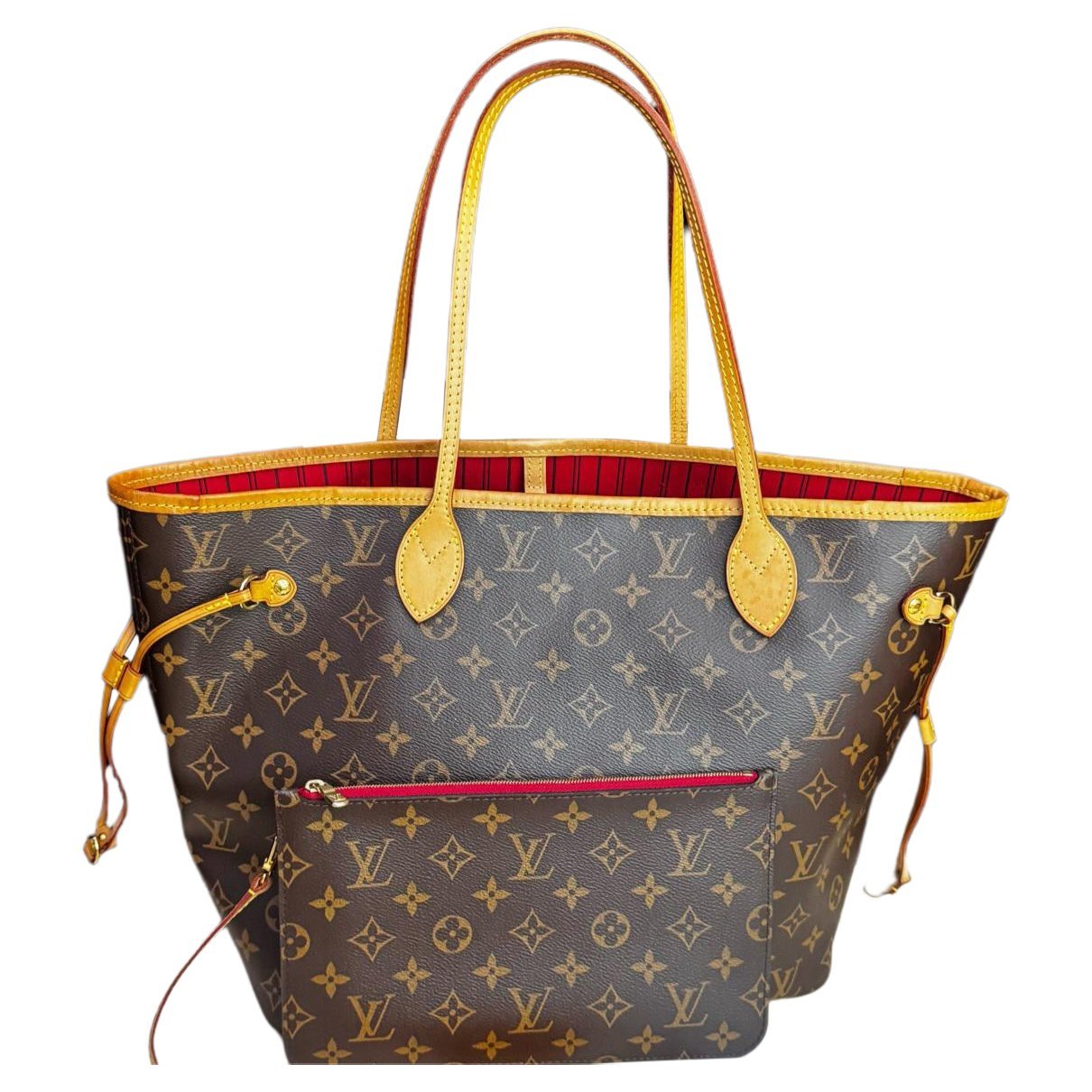 Neverfull leather handbag
