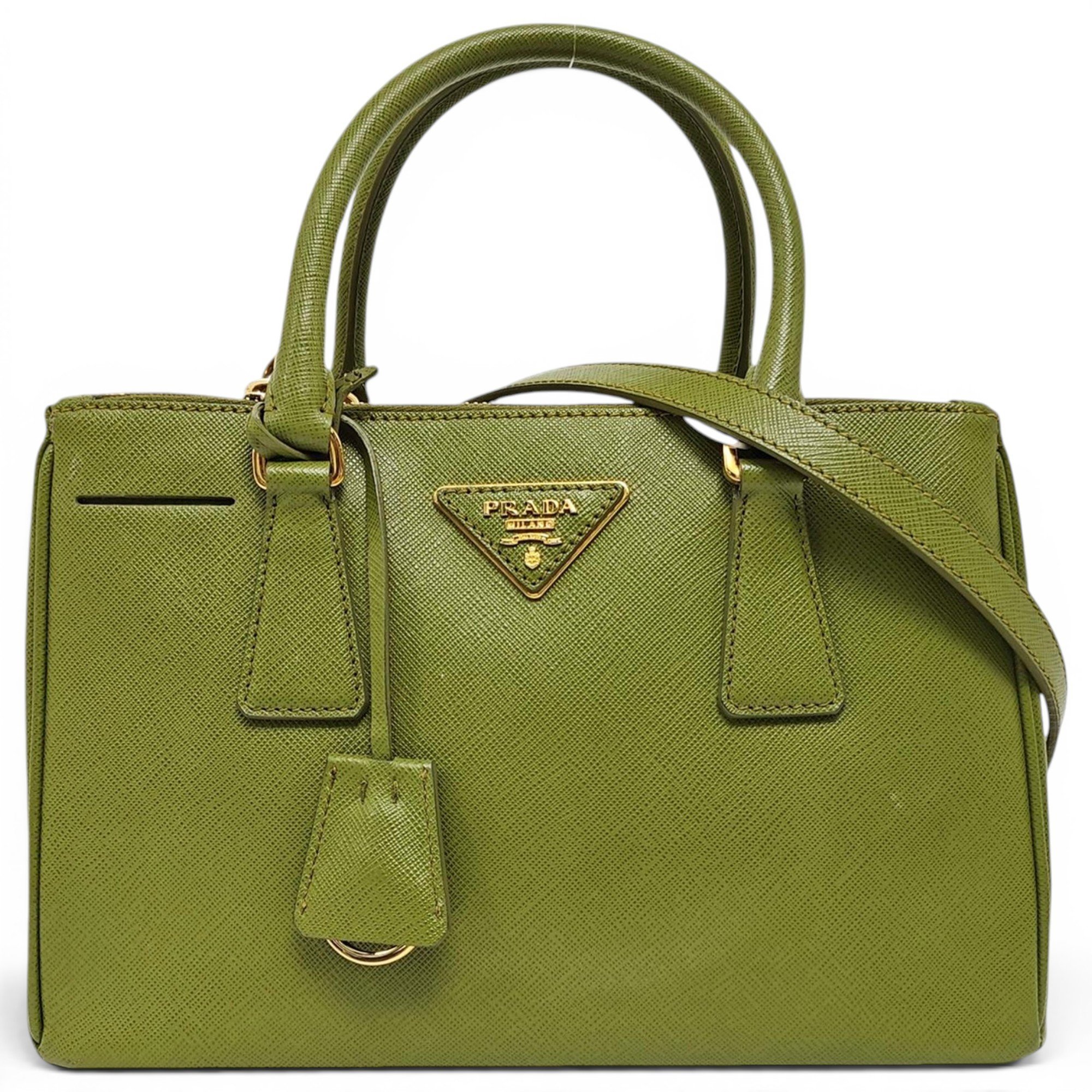 Galleria leather handbag