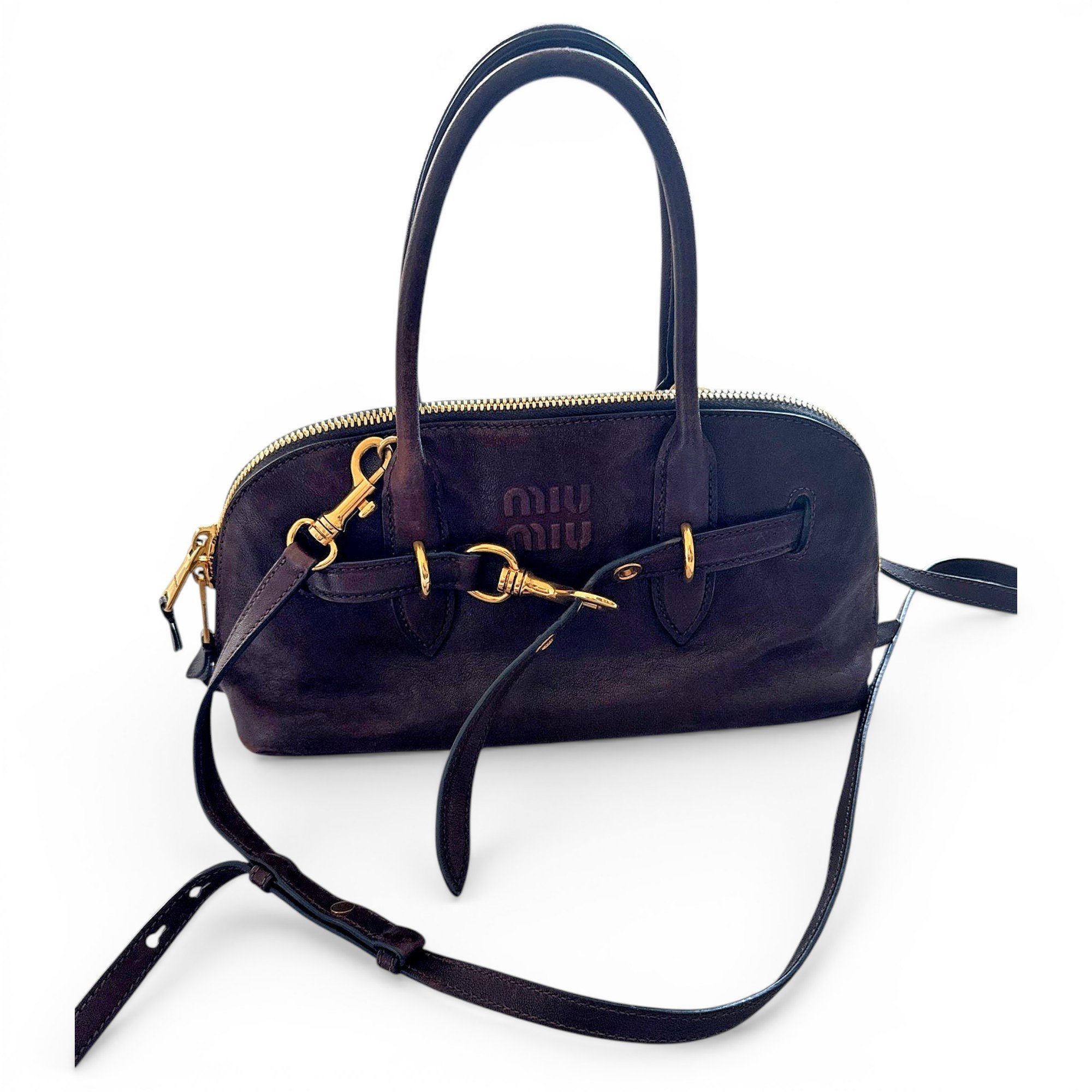 Aventure leather handbag