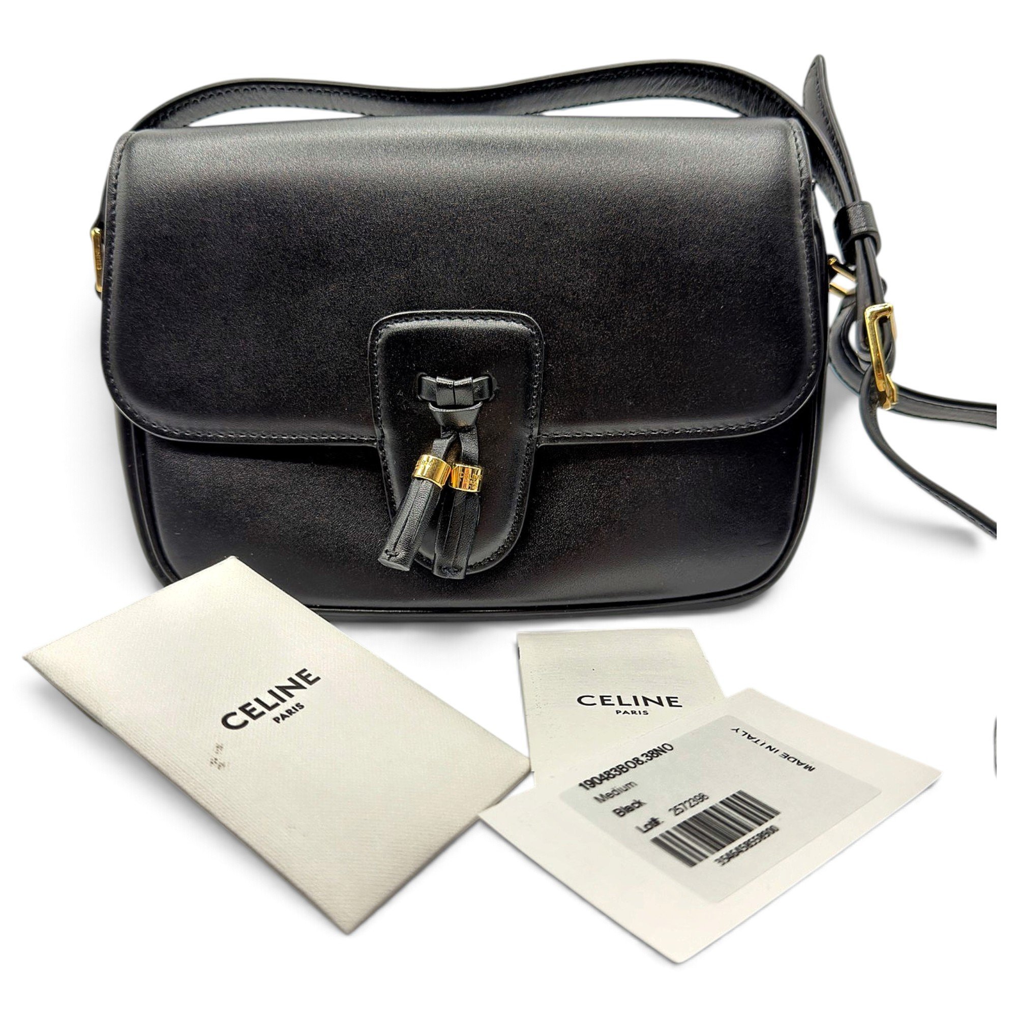 Celine Tassels leather crossbody bag
