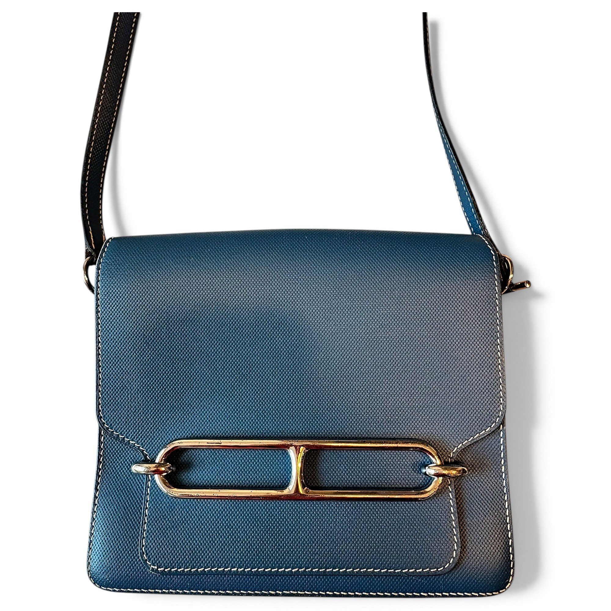Roulis leather crossbody bag