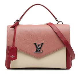Louis Vuitton Mylockme leather crossbody bag
