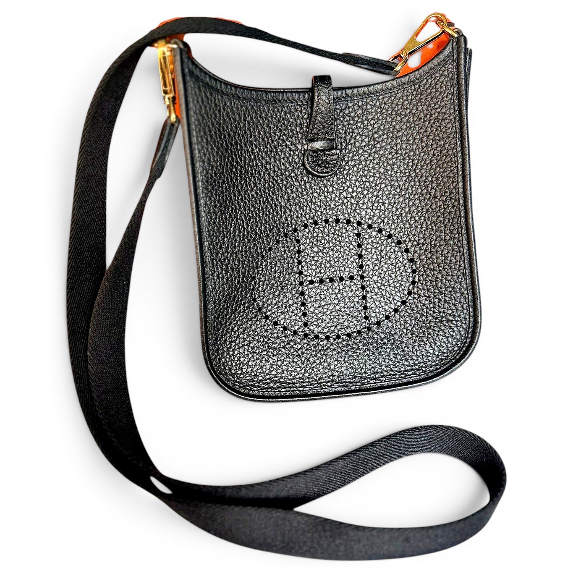 Evelyne leather handbag