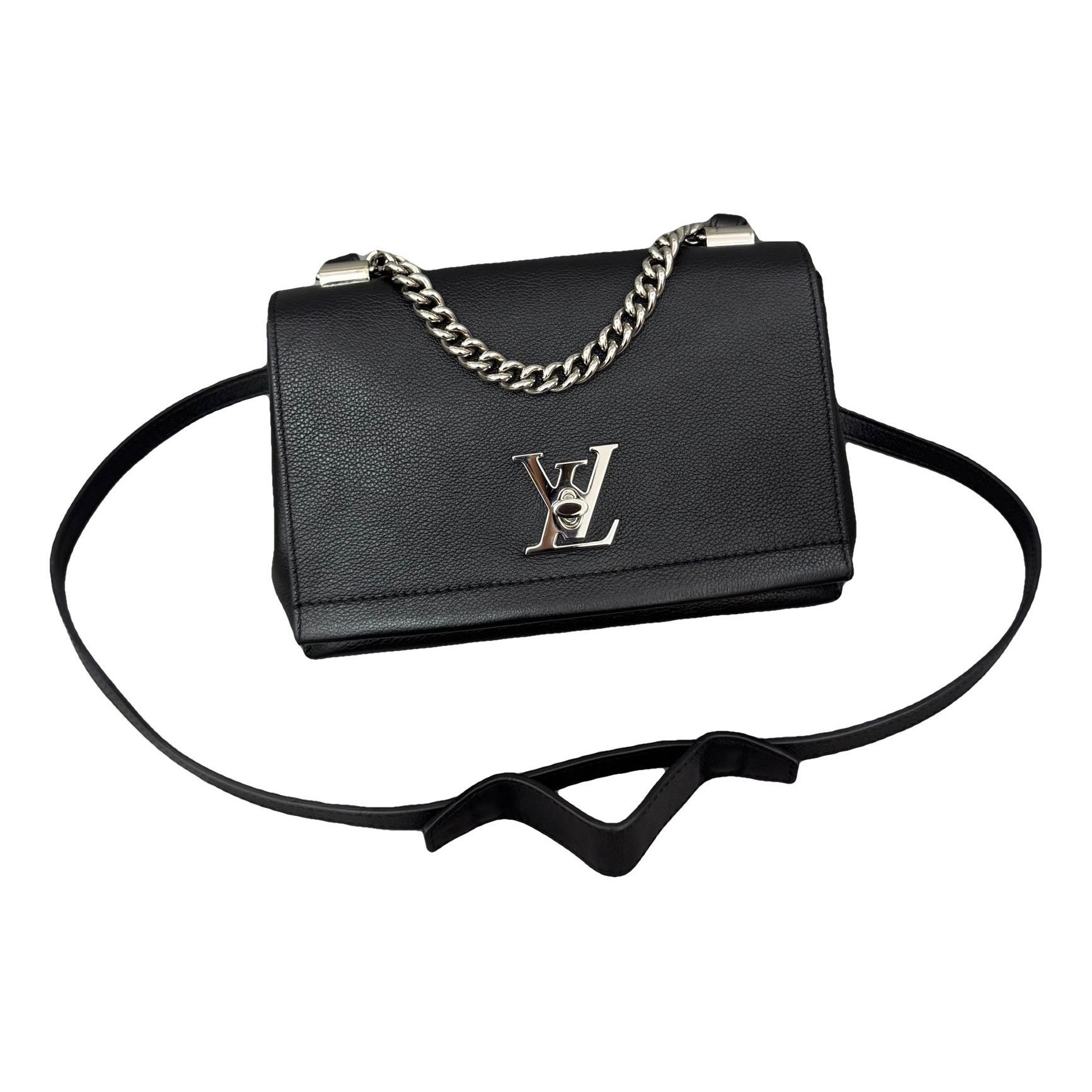 Lockme leather crossbody bag