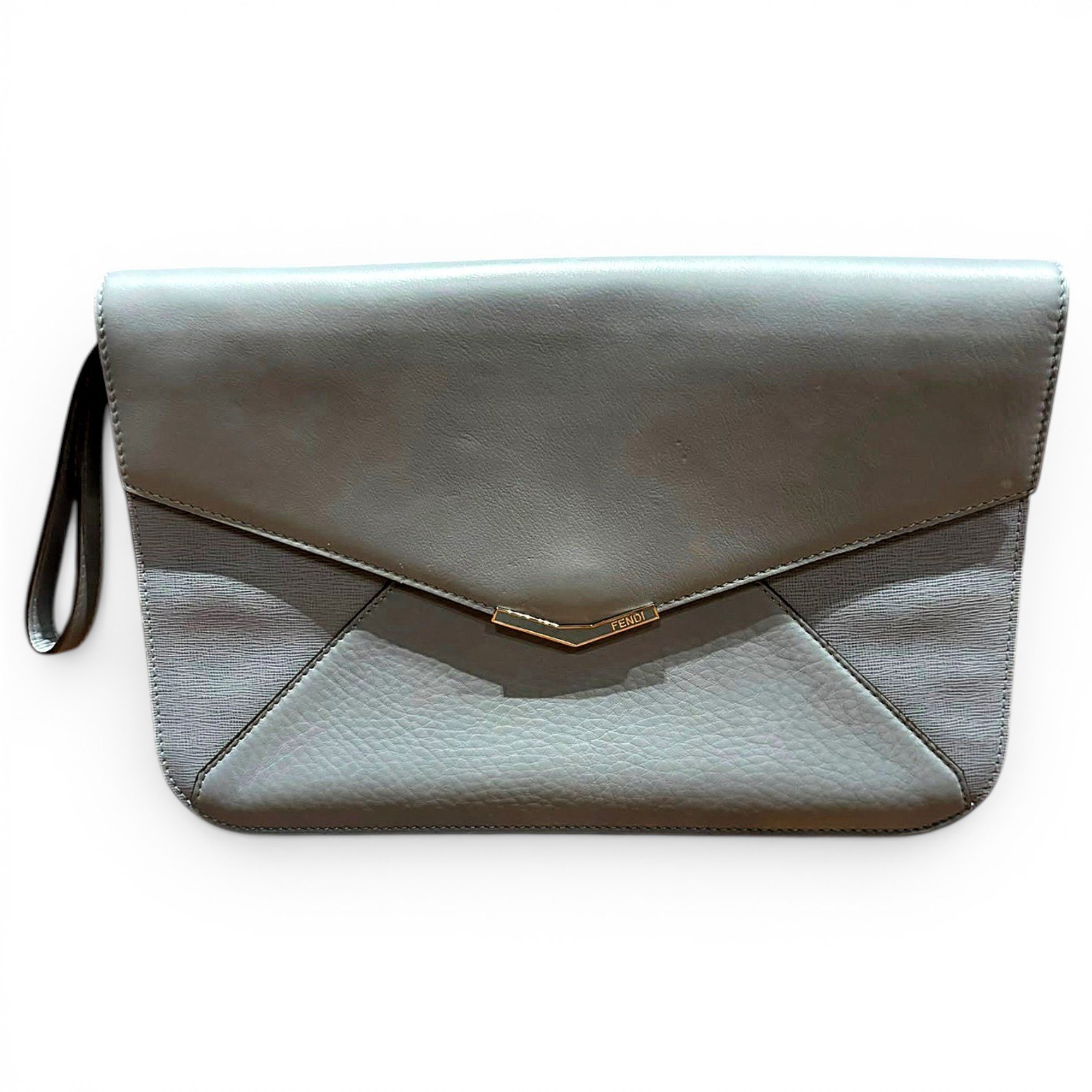 2Jours leather clutch bag