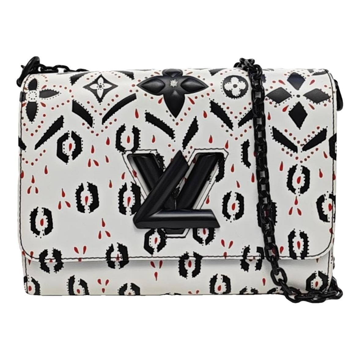Twist leather crossbody bag