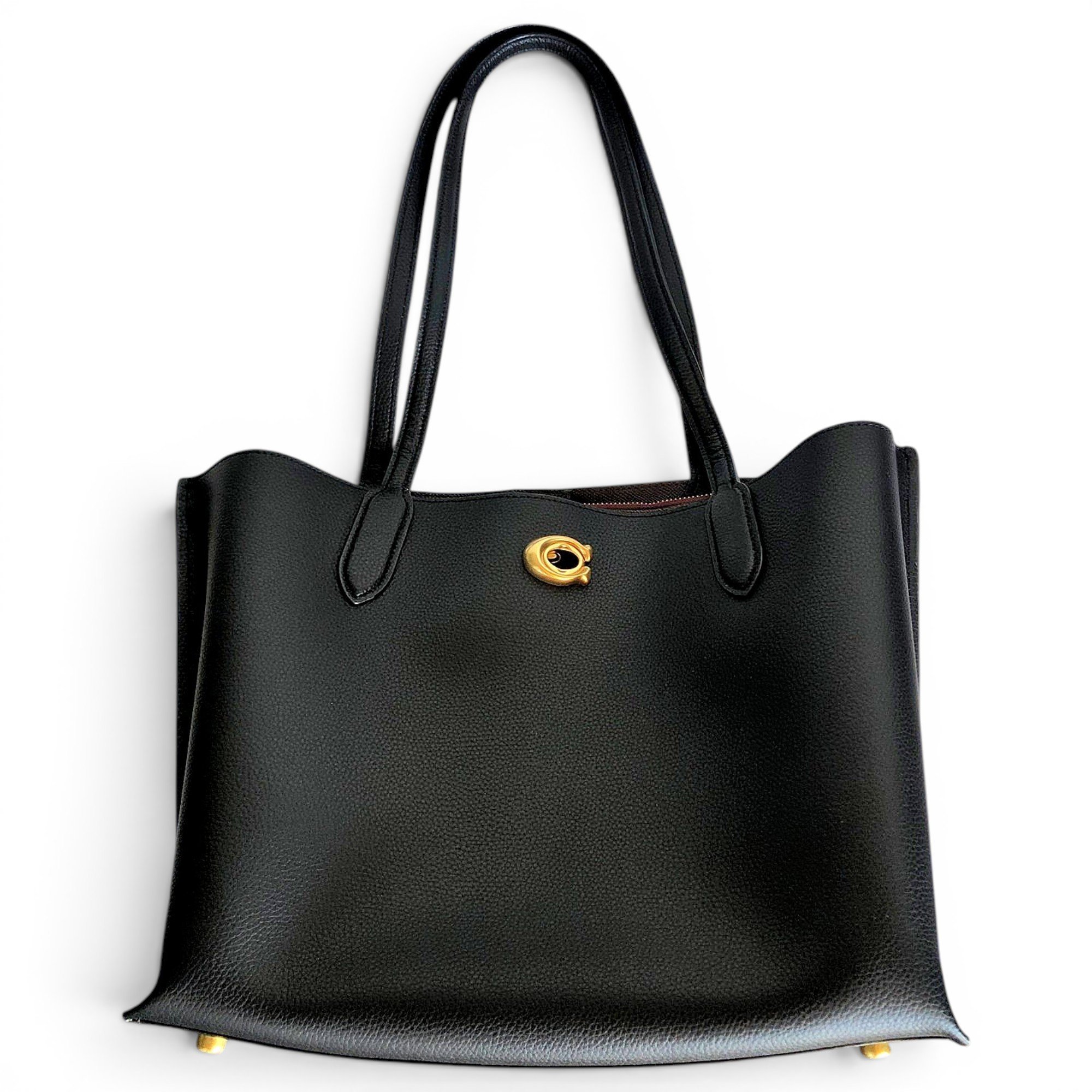 Leather tote