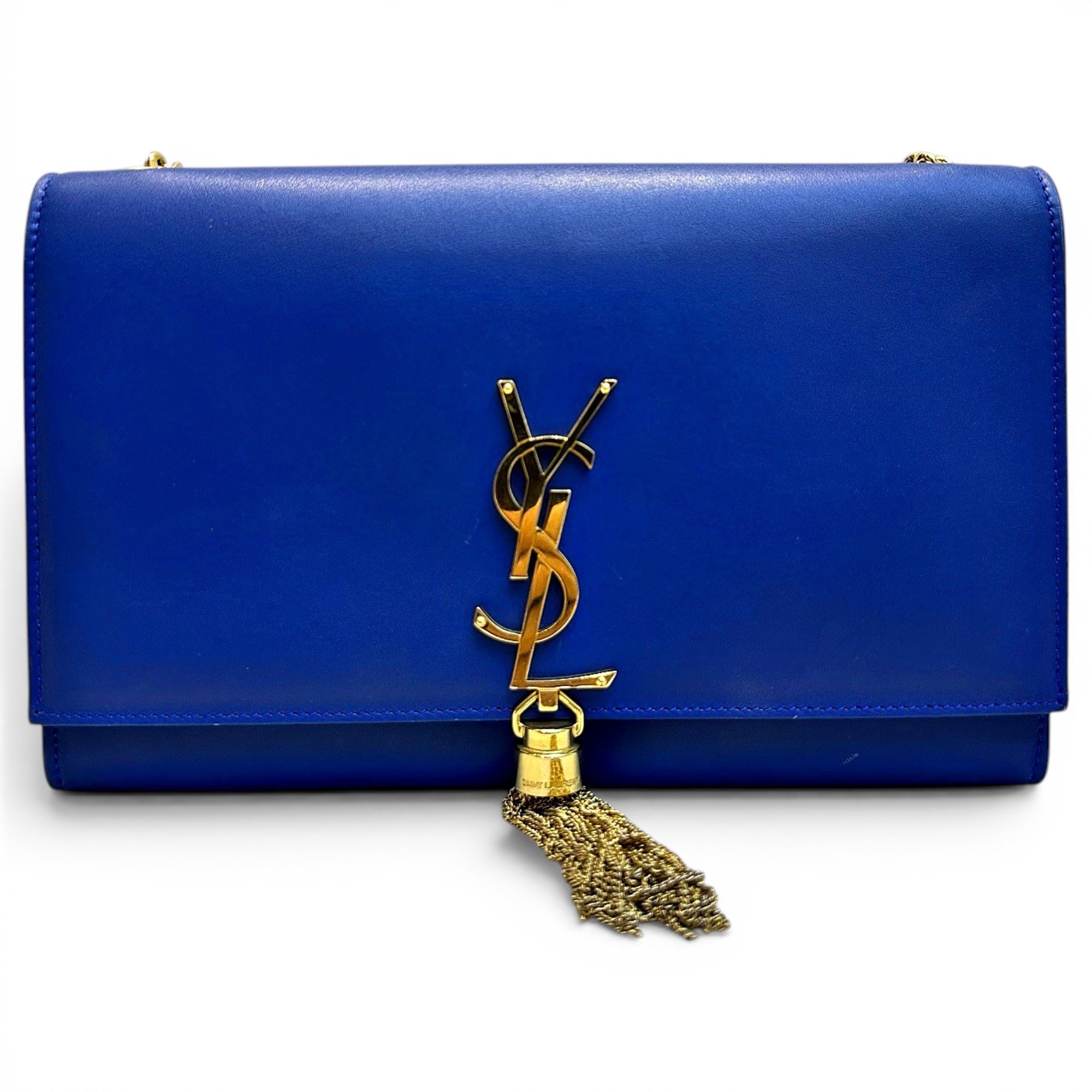 Pompom Kate leather crossbody bag