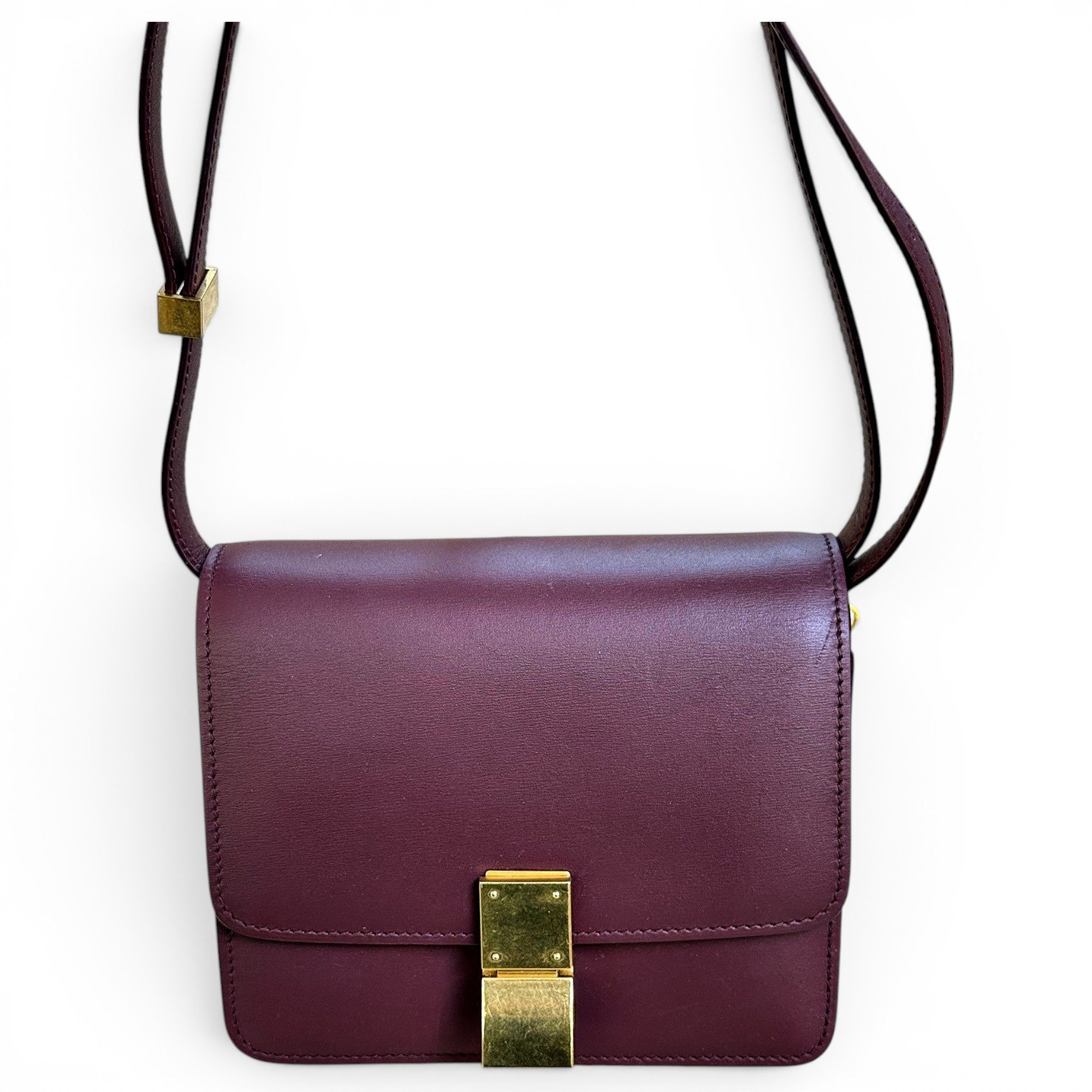 Classic leather handbag