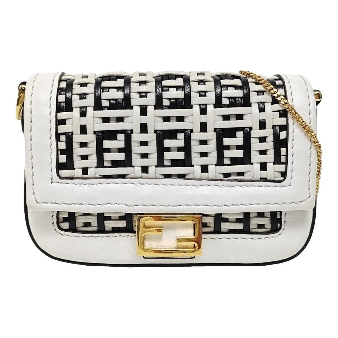 Baguette leather handbag