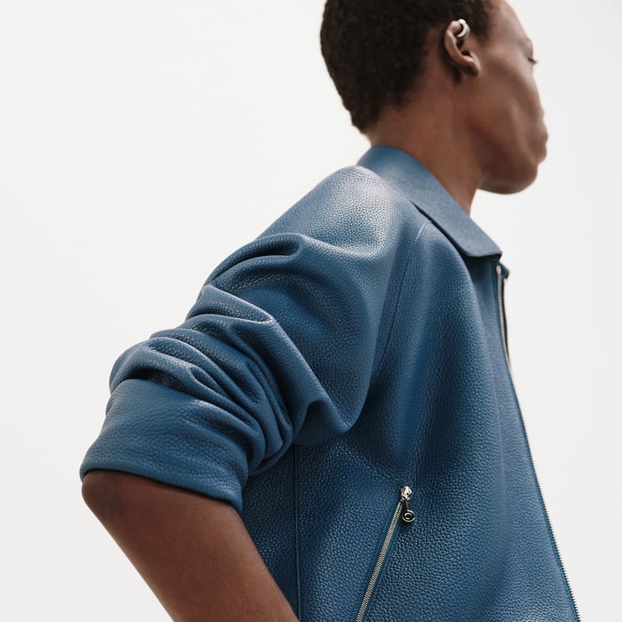 Bleu Grand Large Short Jacket