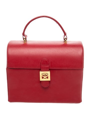 Leather Top Handle Bag
