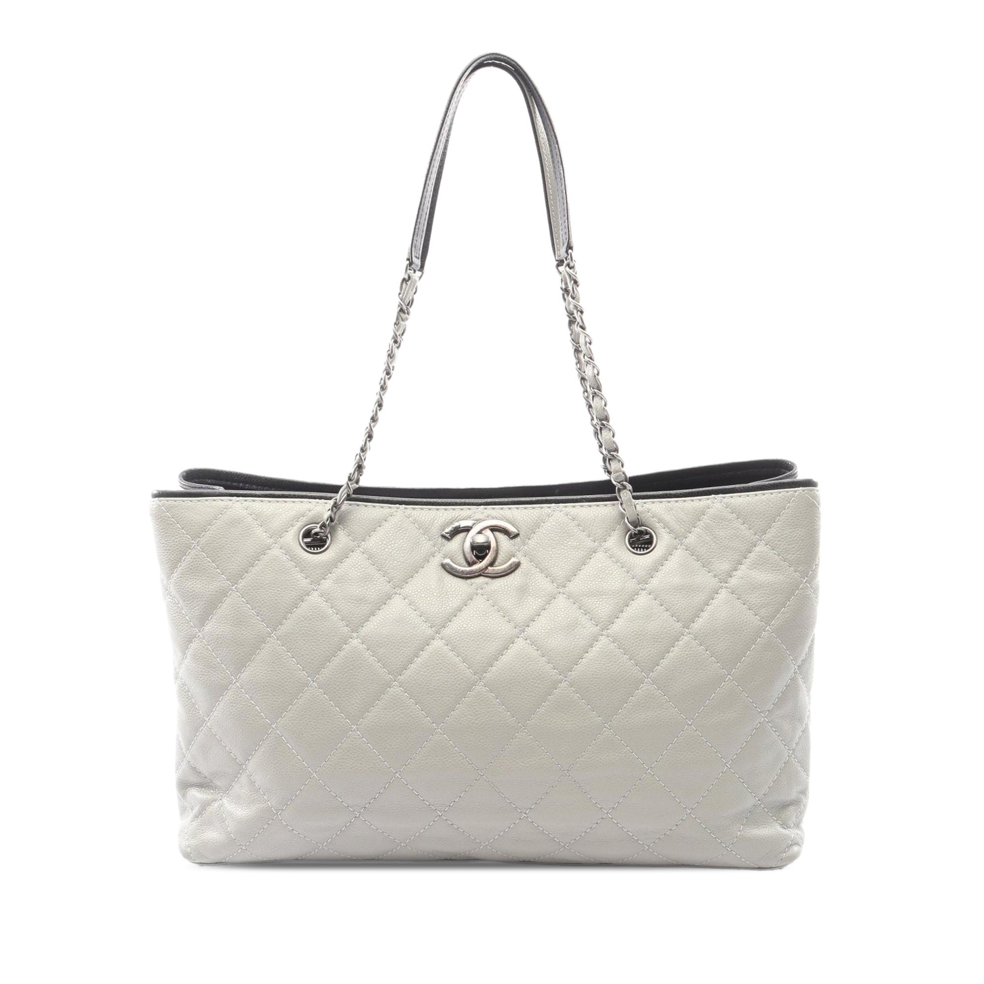 Leather tote
