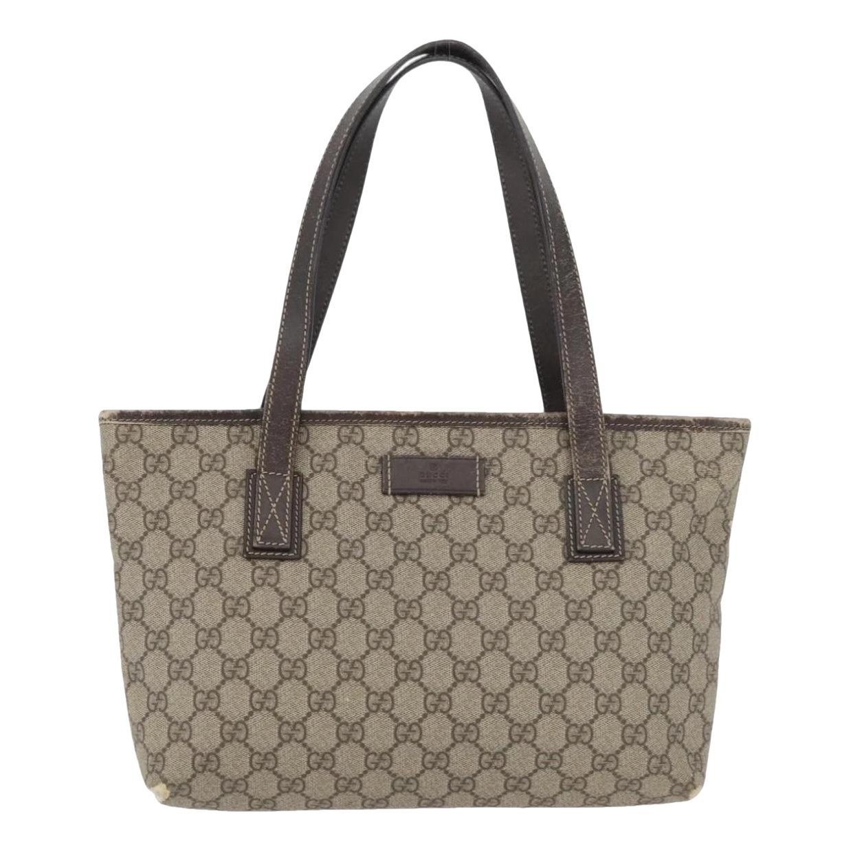 Leather tote
