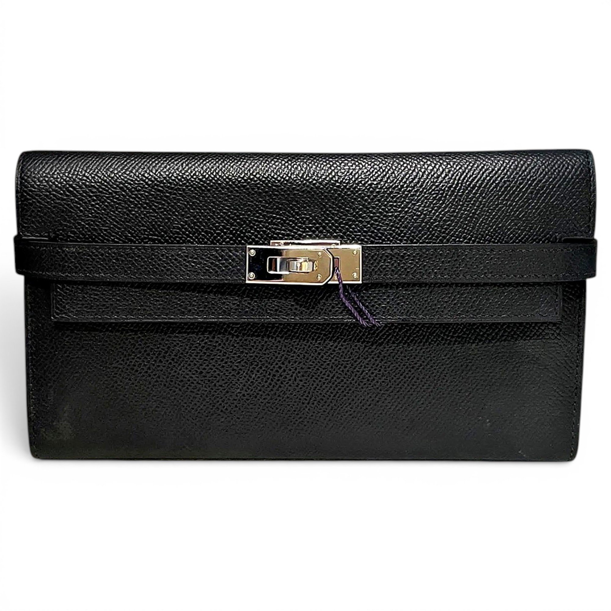 Kelly to go leather clutch bag