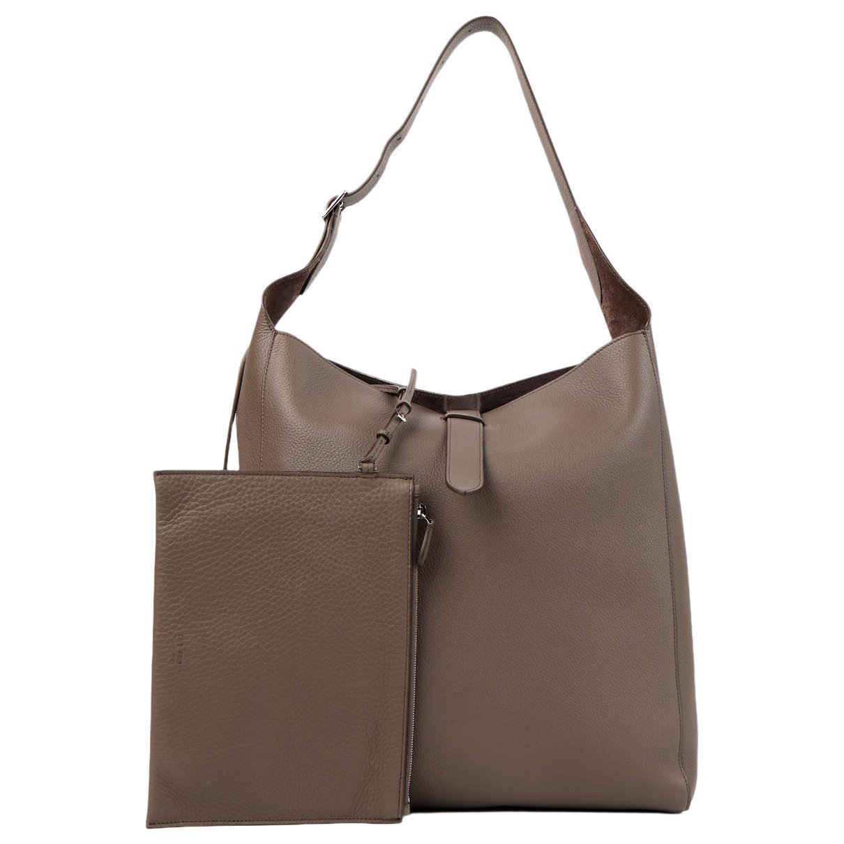 Leather tote