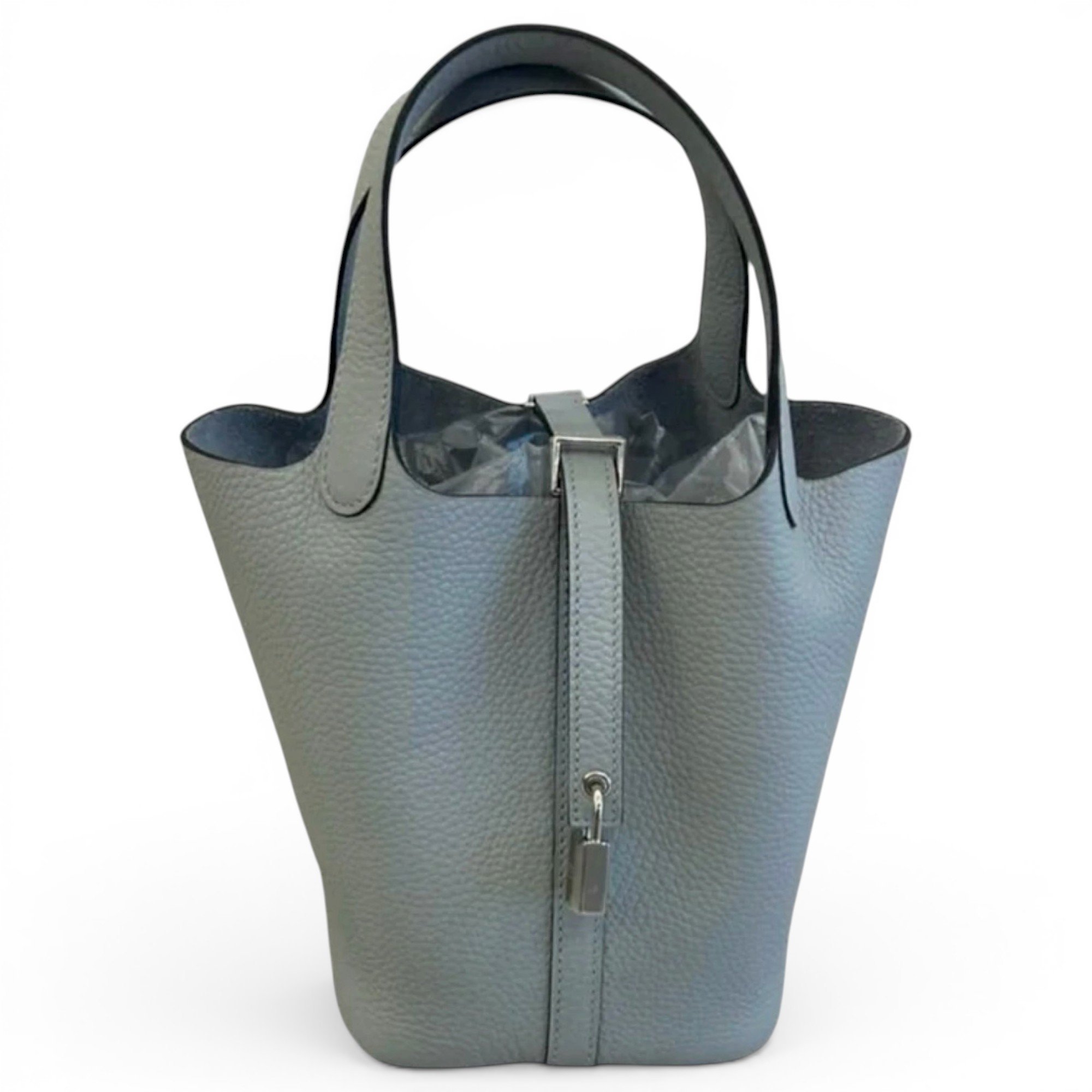 Picotin leather handbag