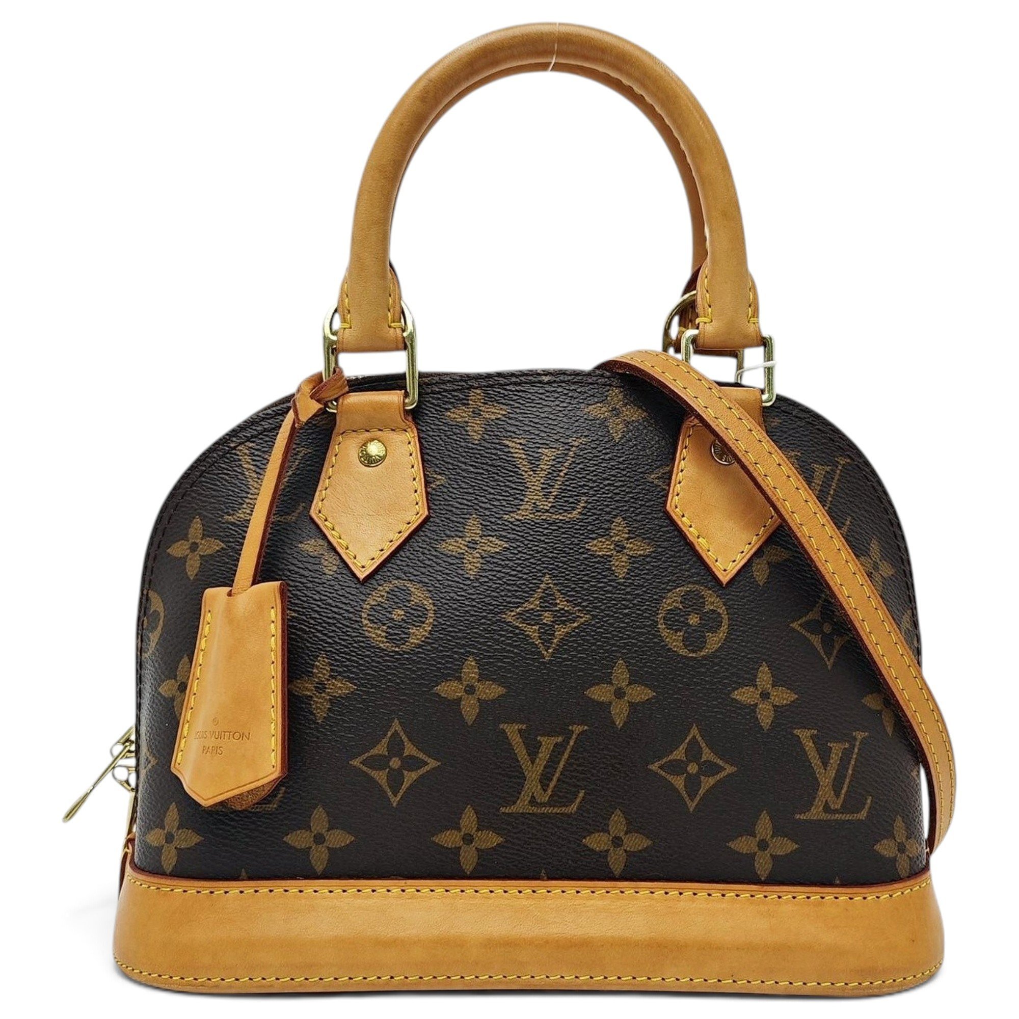 Alma leather handbag
