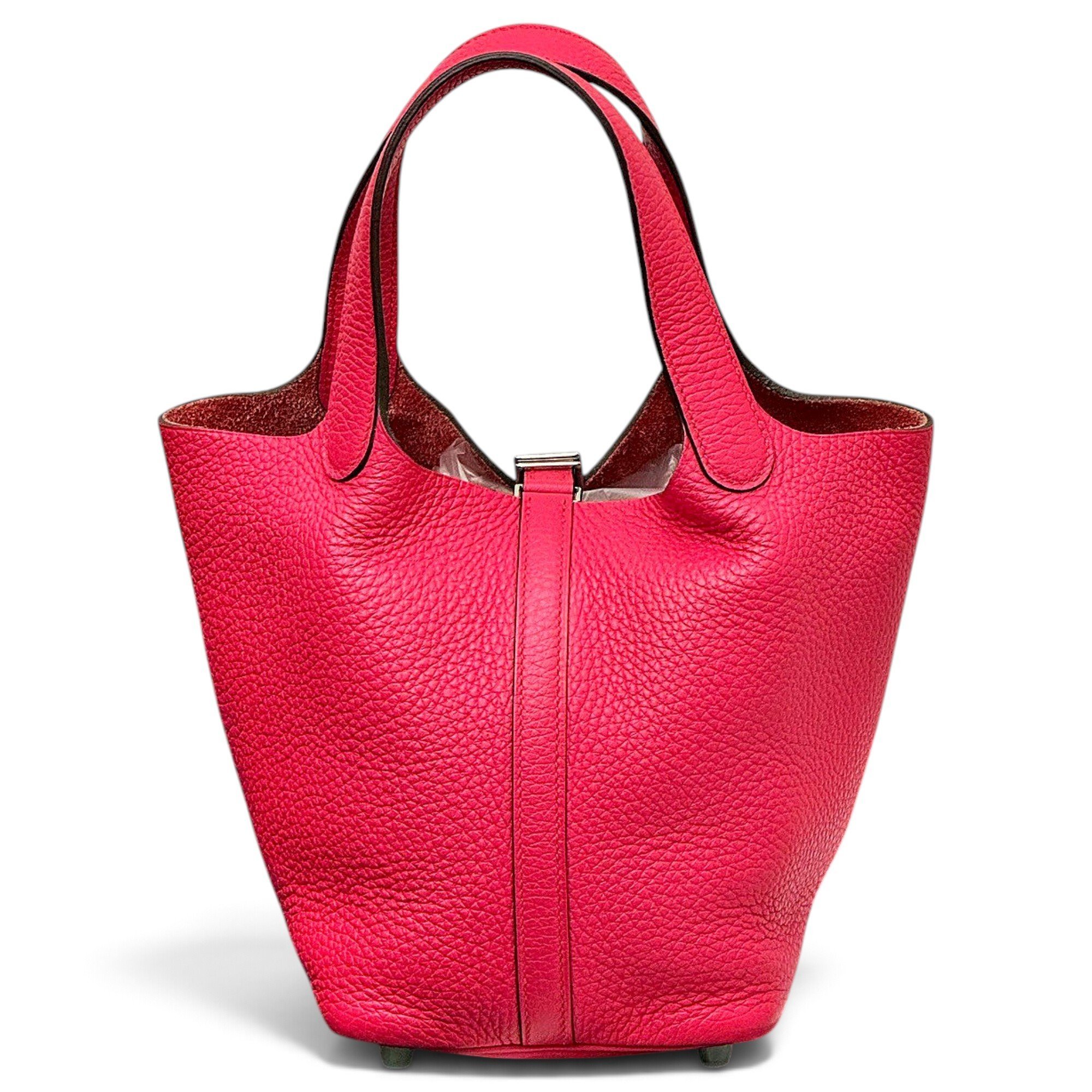 Picotin leather handbag