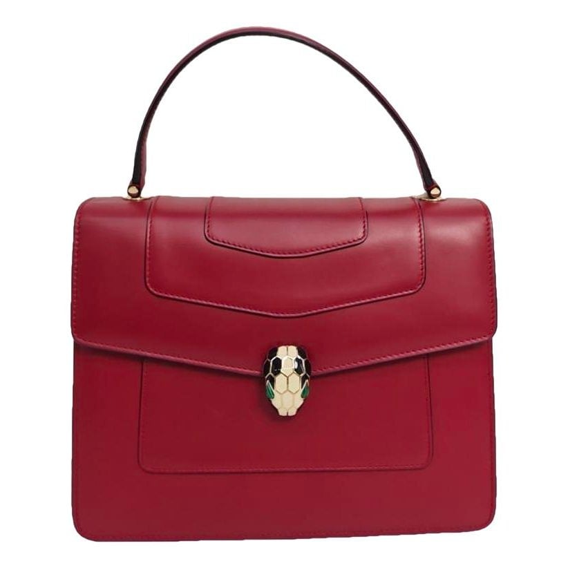 Serpenti leather tote