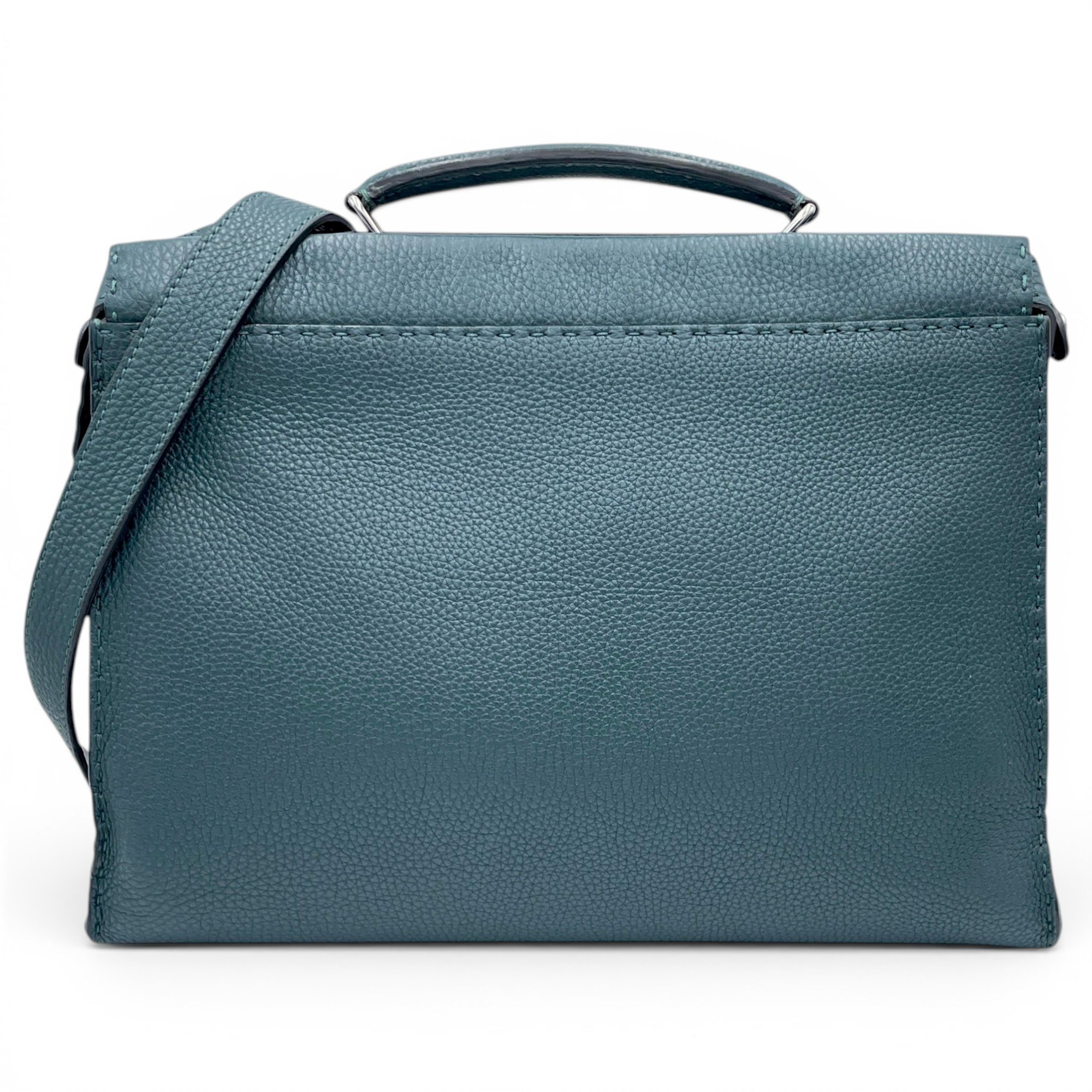 Peekaboo pony-style calfskin handbag