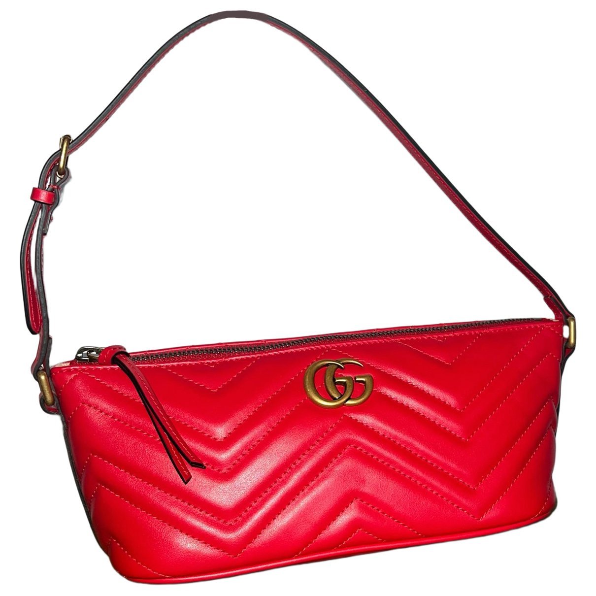 GG Marmont Zip leather handbag