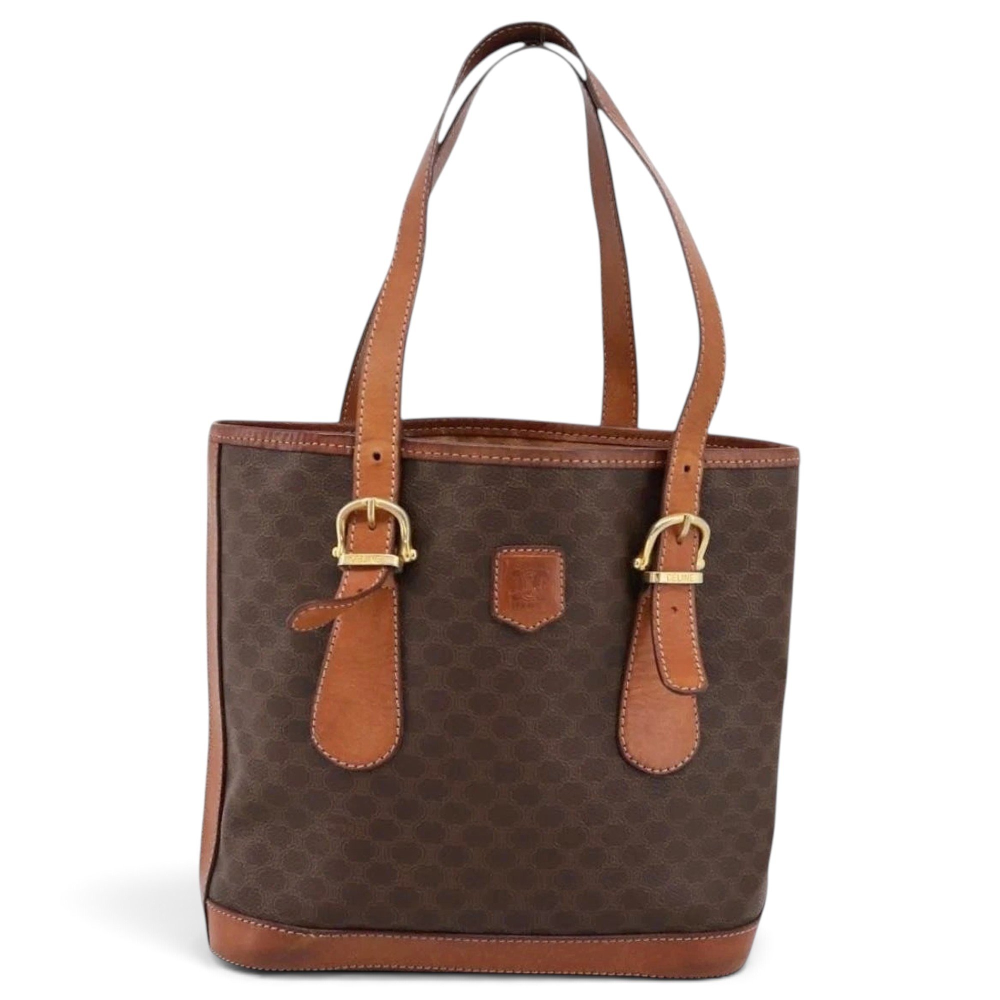 Leather tote