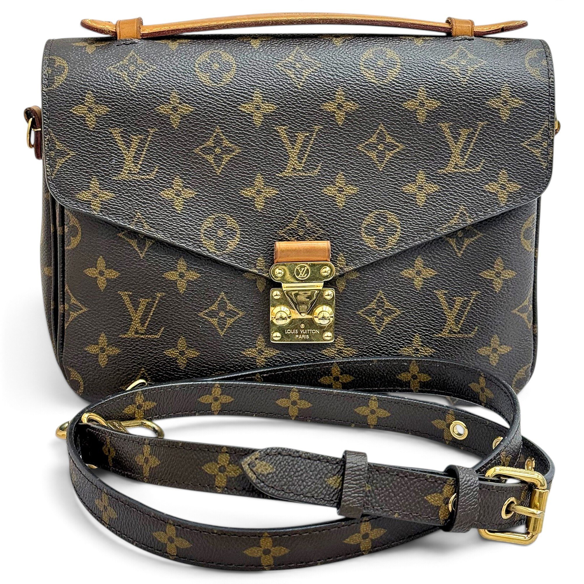 Metis leather handbag