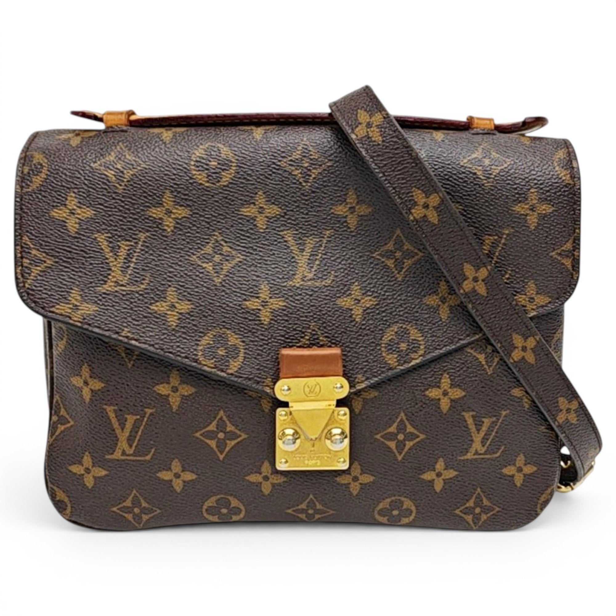Metis leather crossbody bag