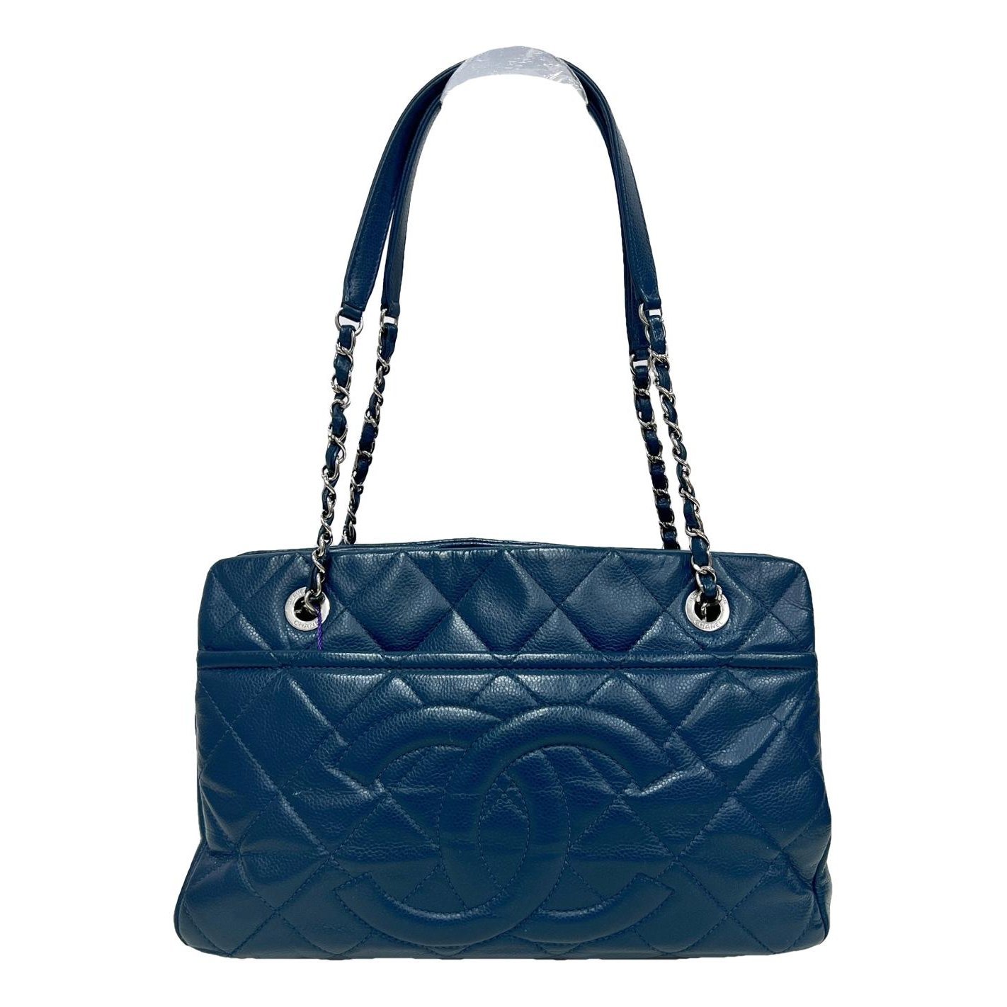 Grand shopping leather tote